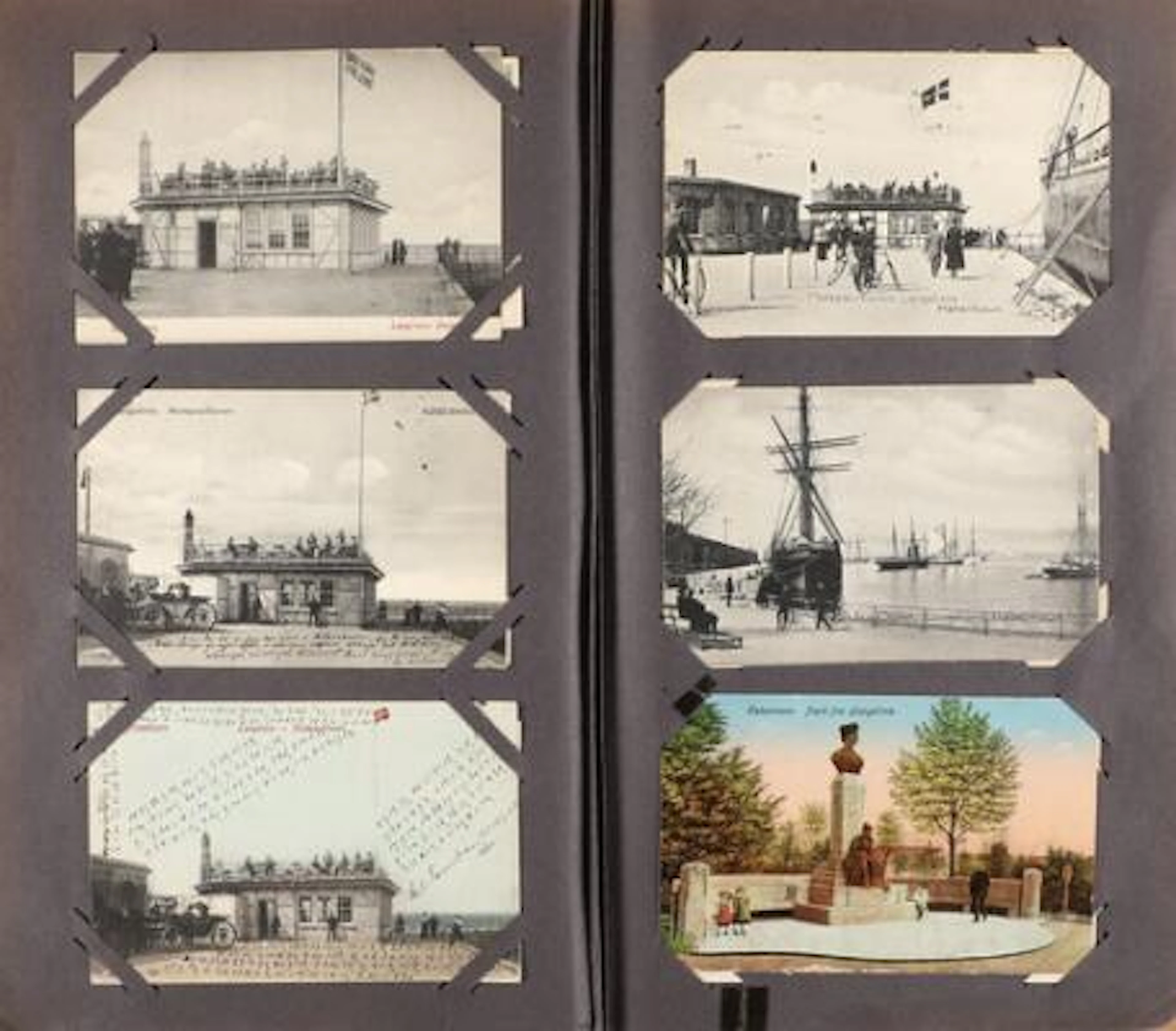 Postcards. Impressive coll. KØBENHAVN with ca. 590 old cards. Nearly