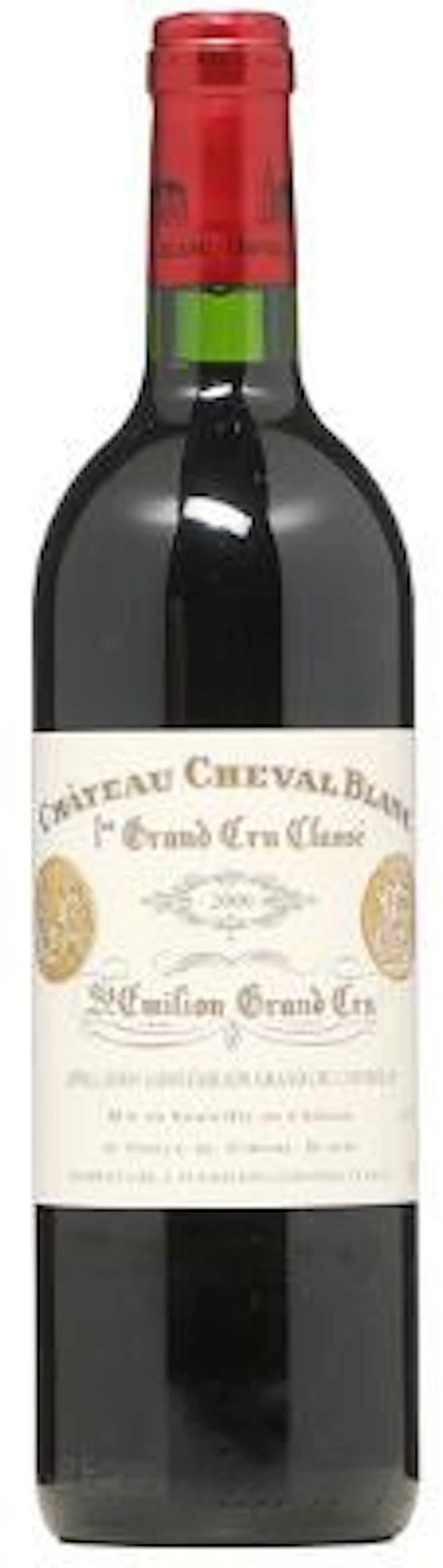 1 bt. Château Cheval Blanc, 1. Grand Cru Classé A 2000 A (hf/in).