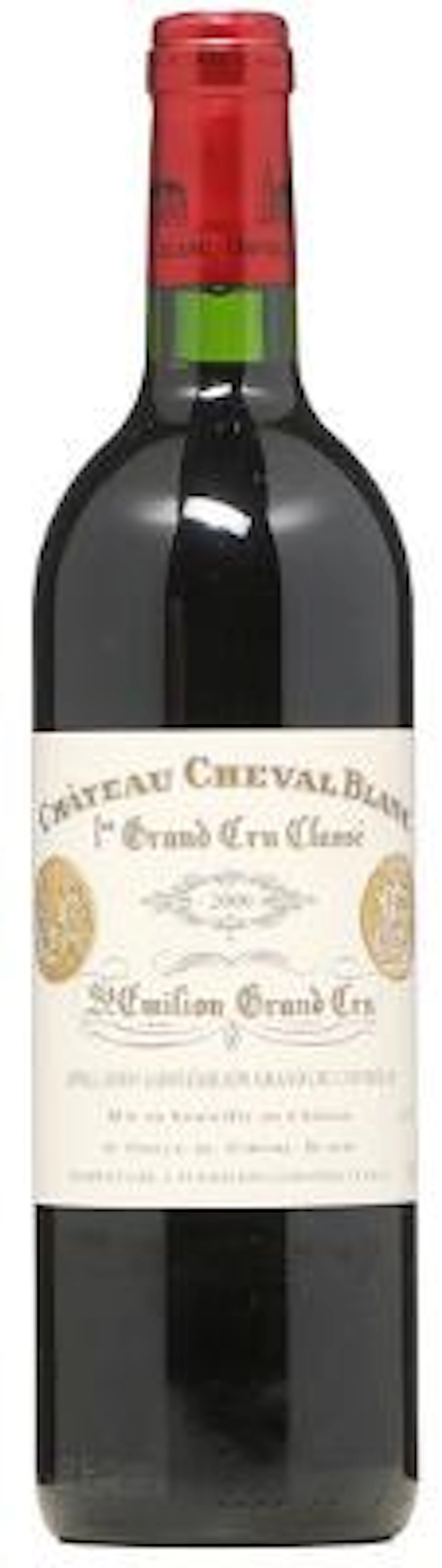 1 bt. Château Cheval Blanc, 1. Grand Cru Classé A 2000 A (hf/in).