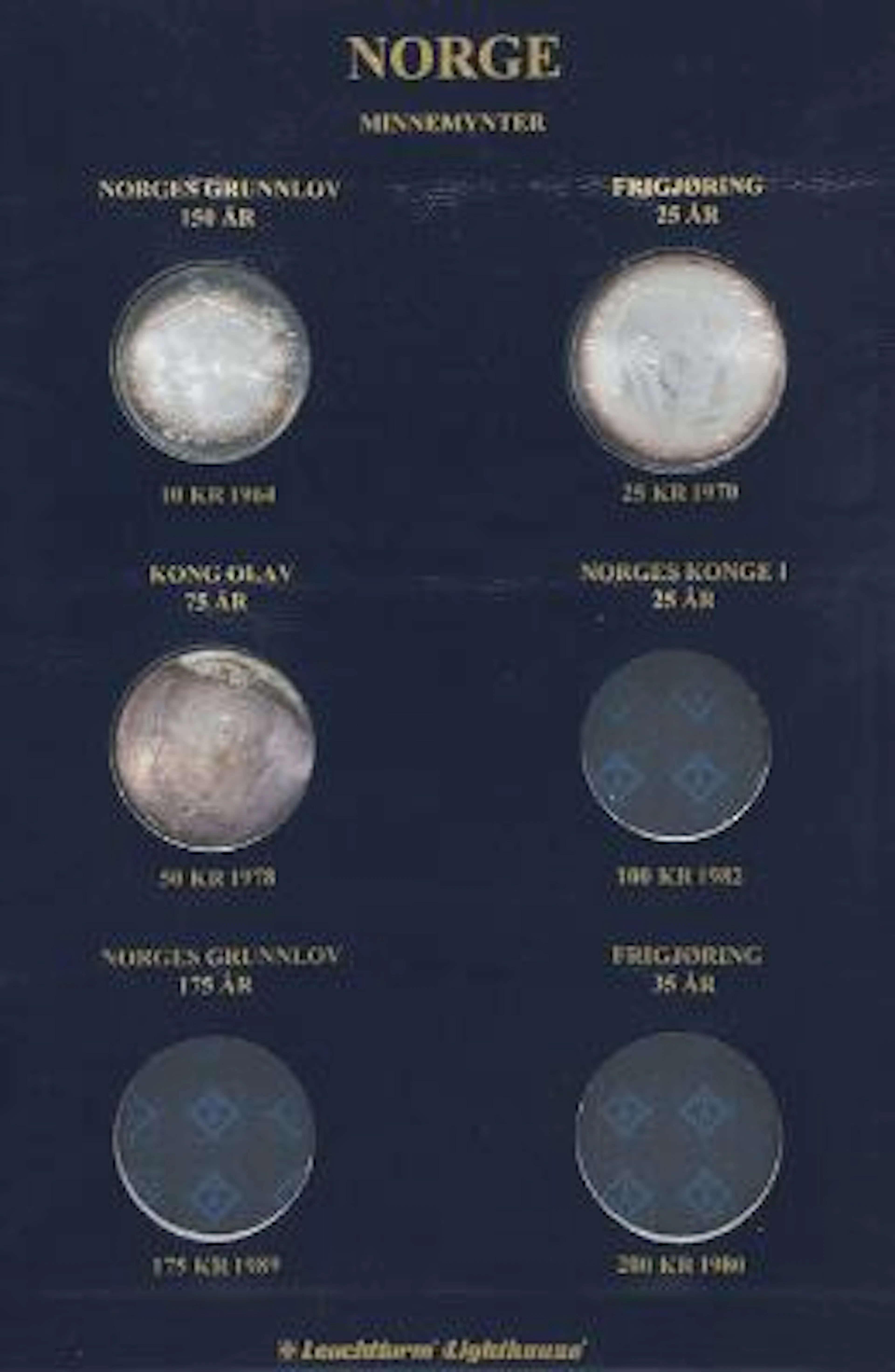 Norway, decimal coin collection in 7 albums – Bruun Rasmussen Auctioneers