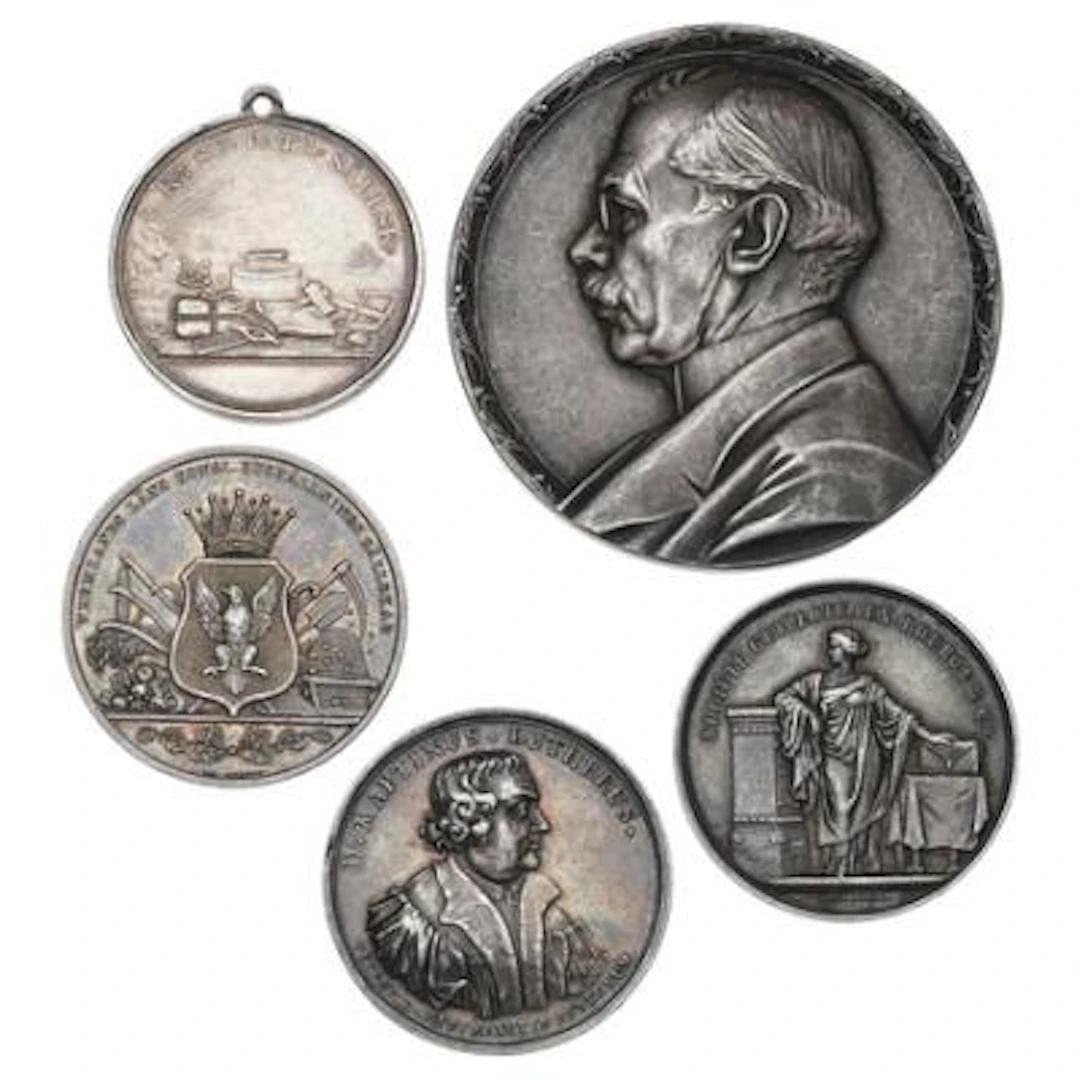 Sweden, collection of medals as well as a few from other countries