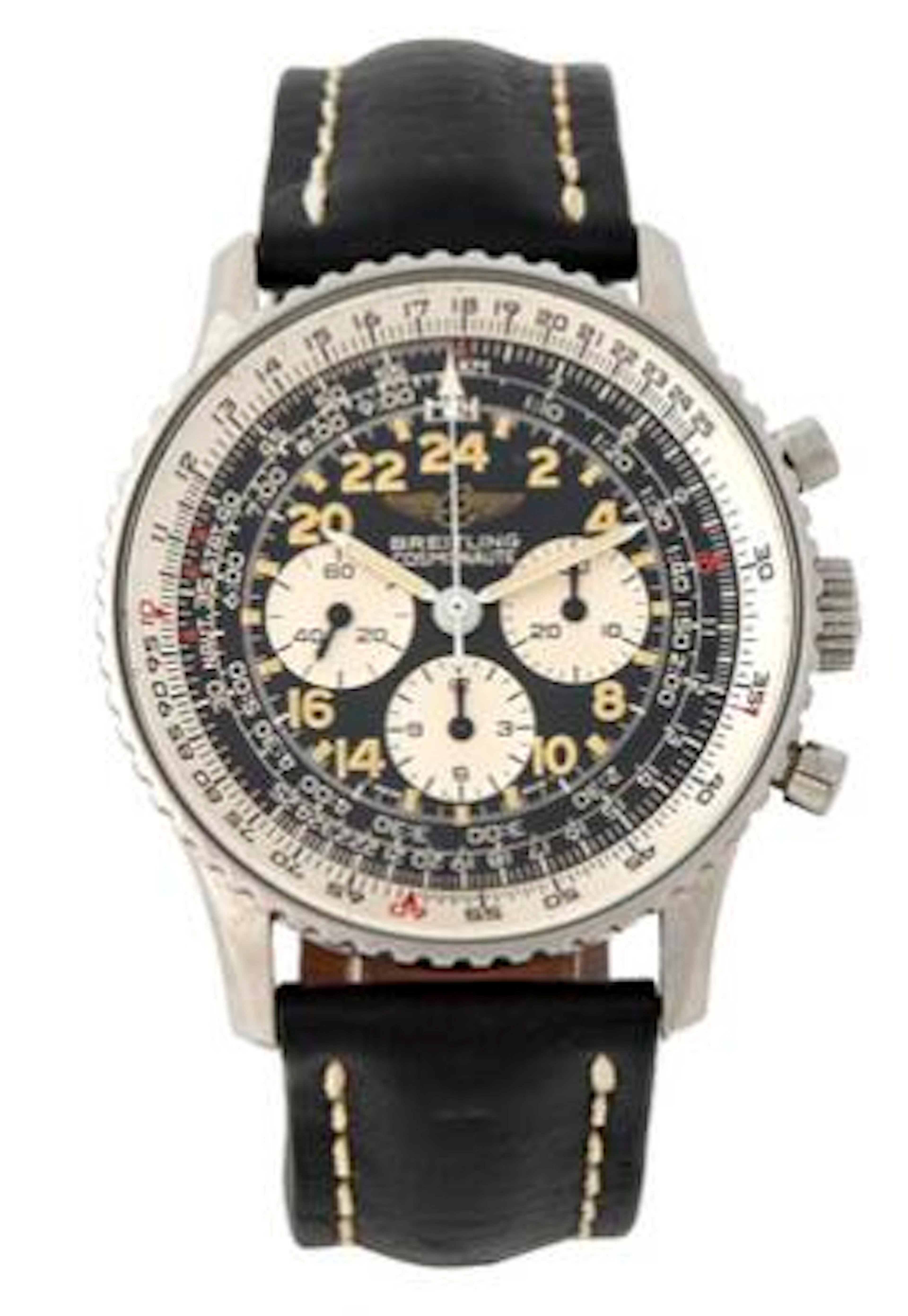 Breitling: Navitimer Cosmonaute of steel, ref. 81600B. Mechanical