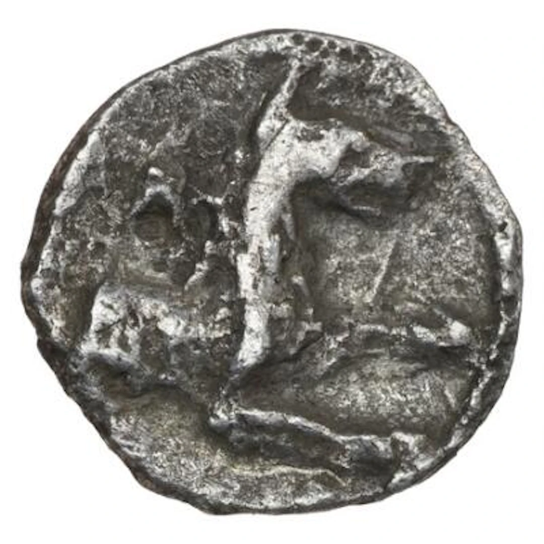 Anceinet Greece, Cilicia, Tarsos, 3/4 Obol 361-334 BC - Baal/Forepart