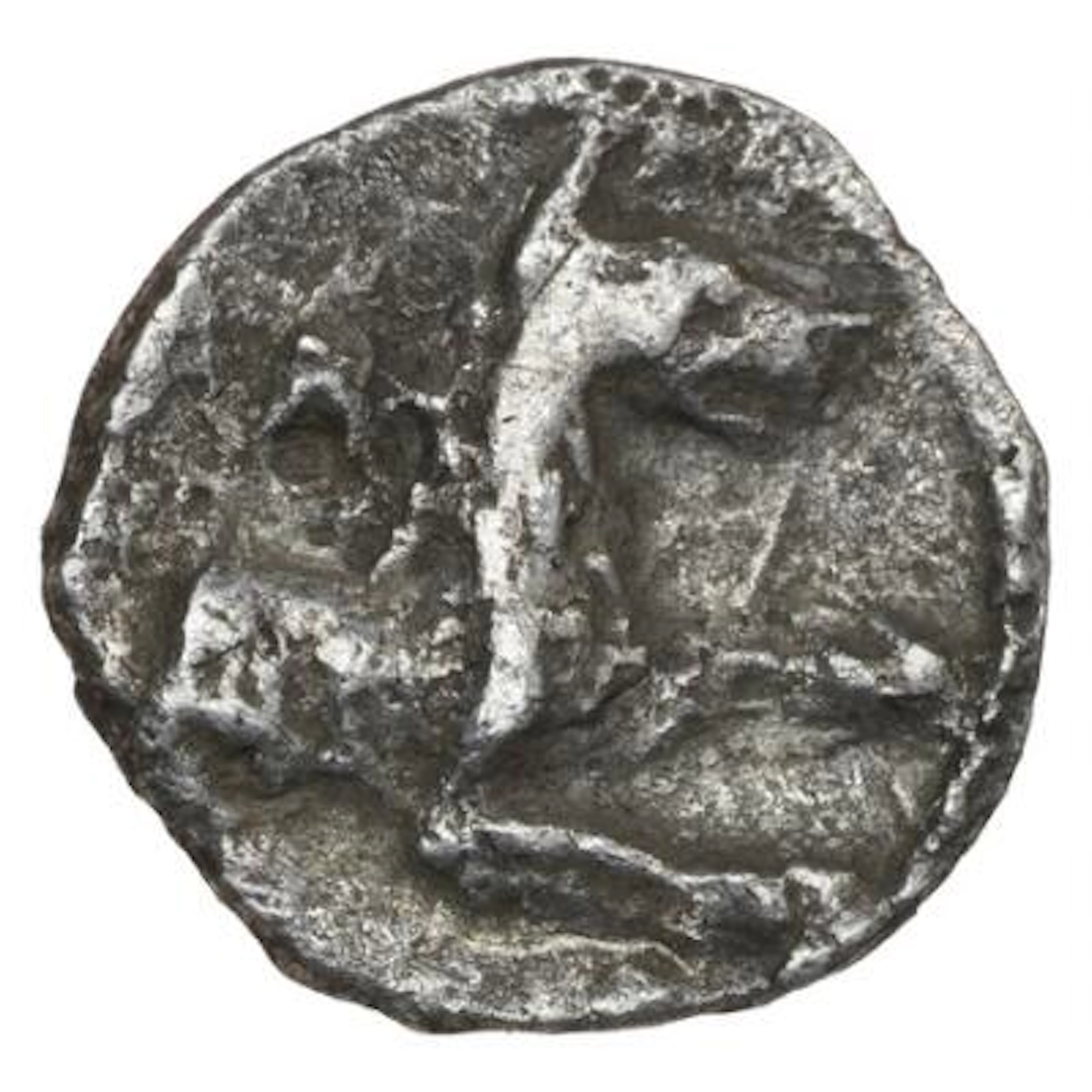 Anceinet Greece, Cilicia, Tarsos, 3/4 Obol 361-334 BC - Baal/Forepart