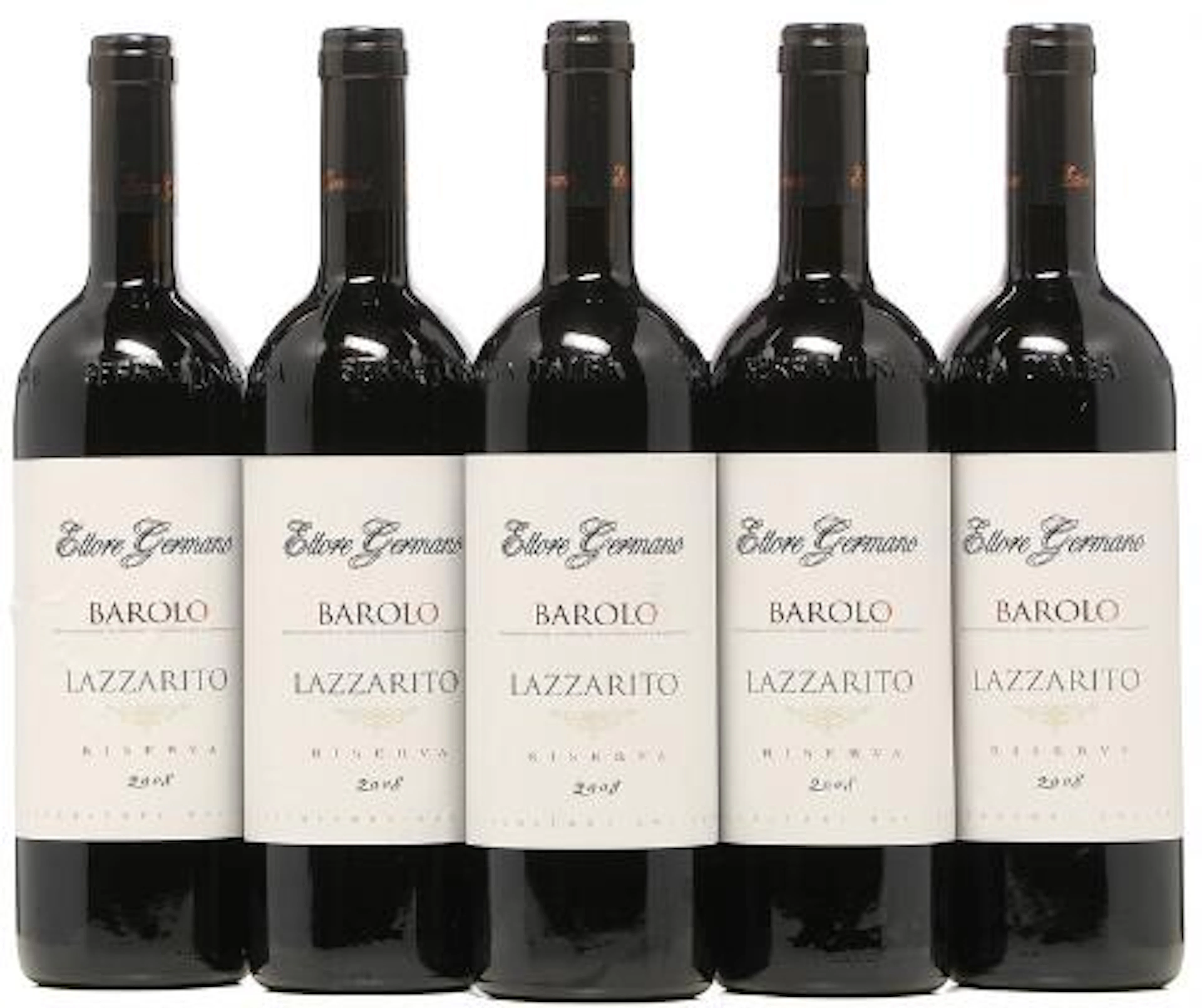 5 bts. Various Barolo wines 2008 A (hf/in). – Bruun Rasmussen Auctioneers