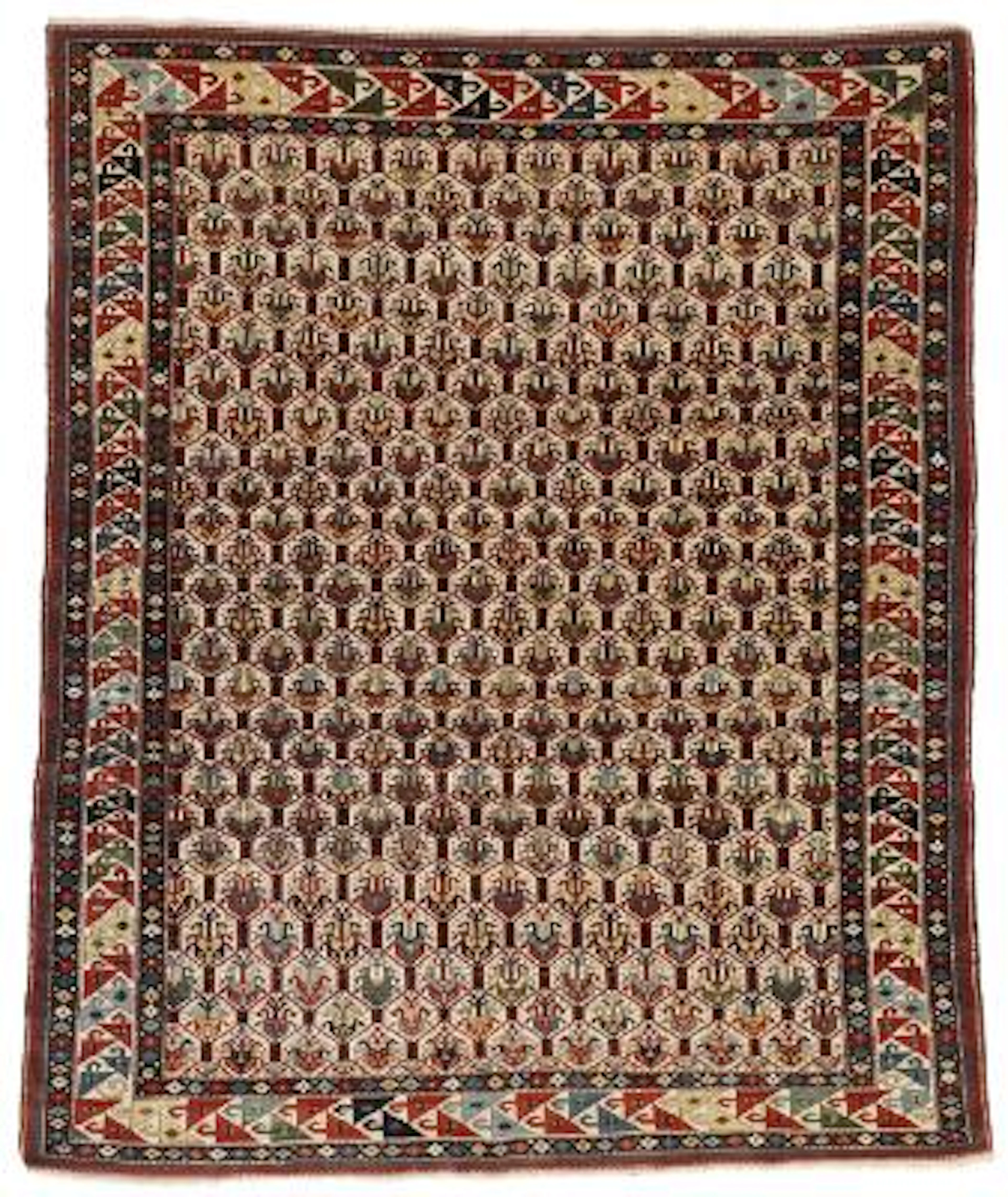 Azerbijan rug i classical Caucasian design. 20th/21st century. 237