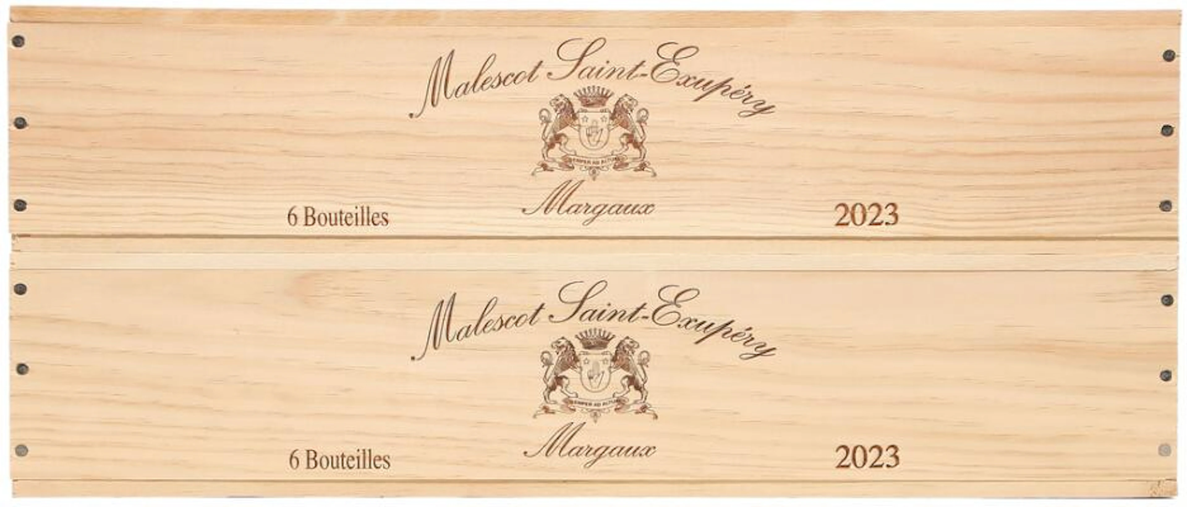 12 bts. Château Malescot St. Exupéry, Margaux. 3. Cru Classé 2023