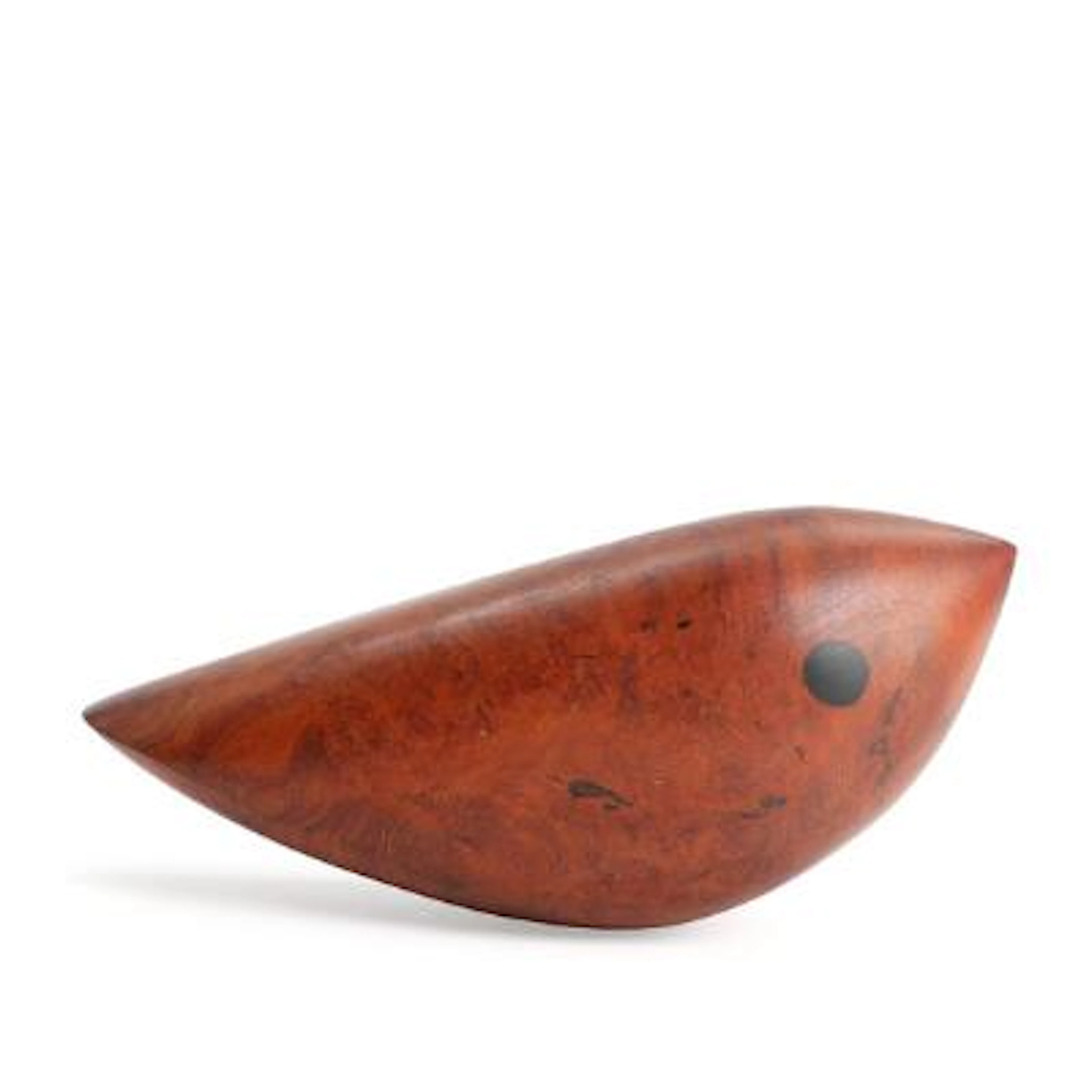 Jacob Hermann: "Snurrefugl" (spinning bird). Signed monogram. A carved