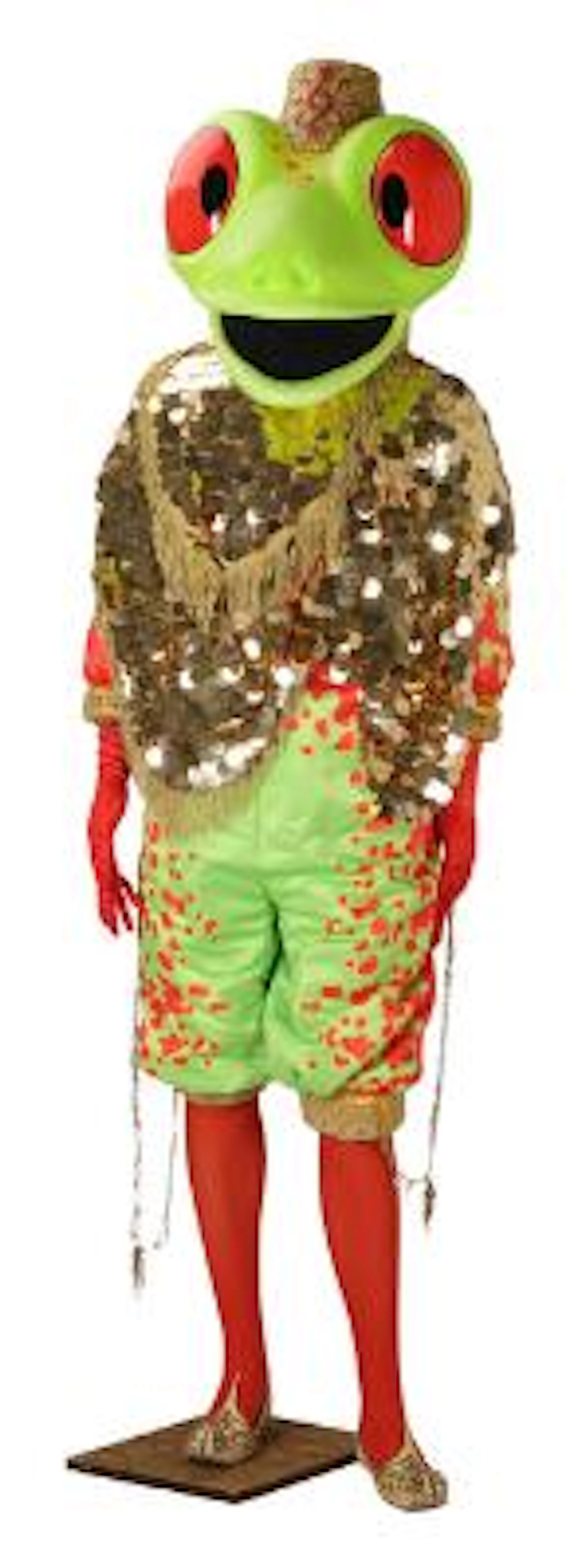 'Frø' (frog) -- Costume from the Danish TV show 'Hvem holder masken'