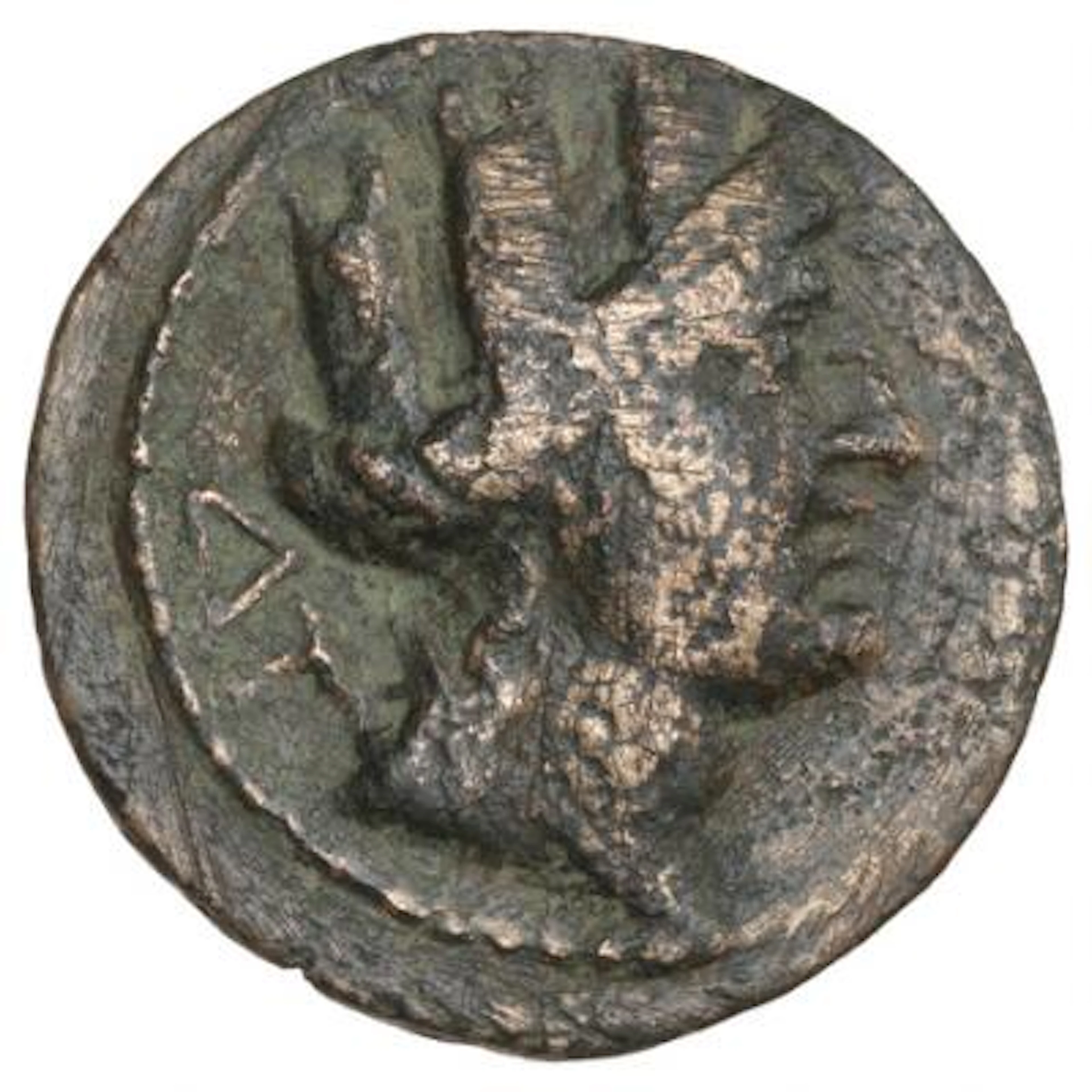 Ancient Greece, Cilicia, Corycus Æ 20, Tyche/Hermes; SNG France 2.1083
