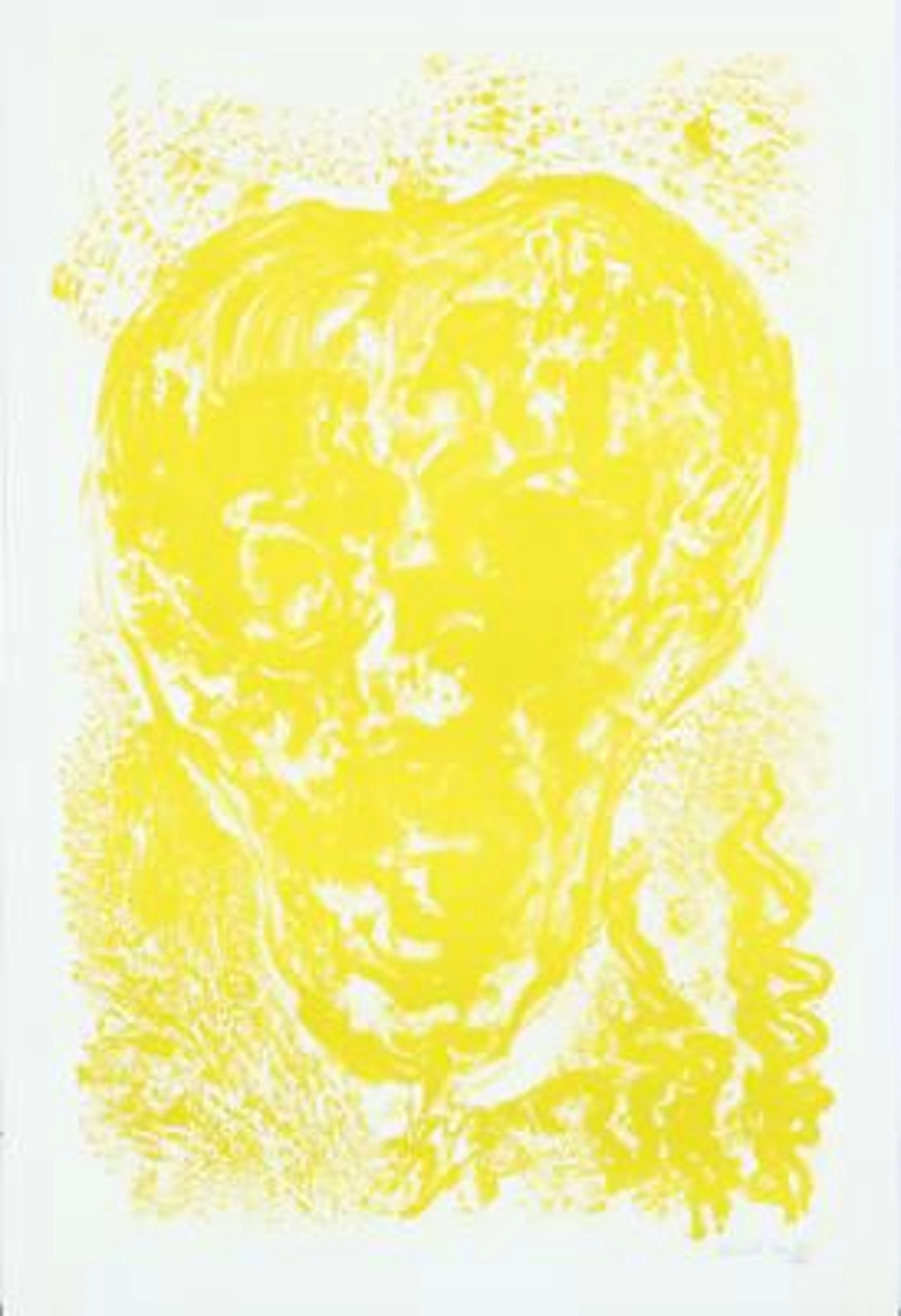 Ursula Reuter Christiansen: Untitled. Signed Ursula Reuter 1990. Lithograph
