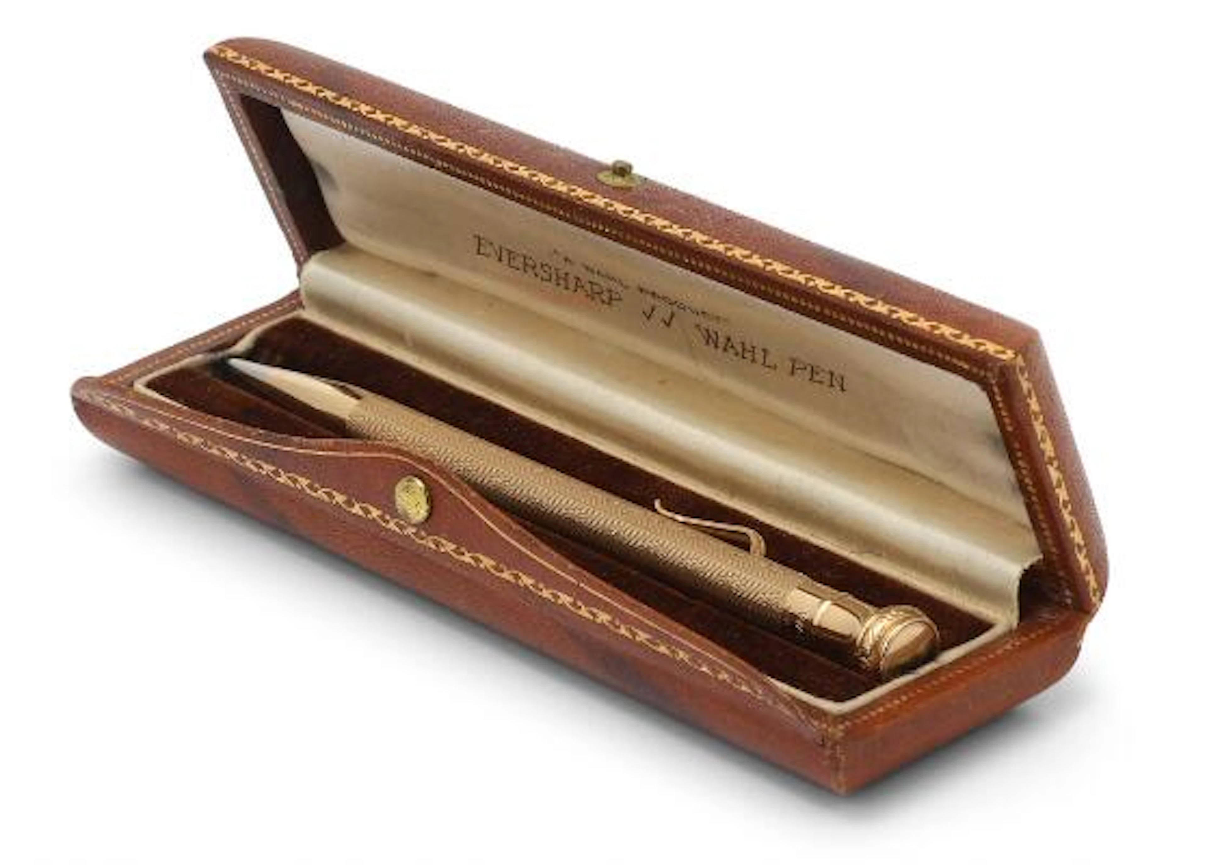 Wahl: An "Eversharp" mechanical pencil of 14k gold. Marjed 14k. solid