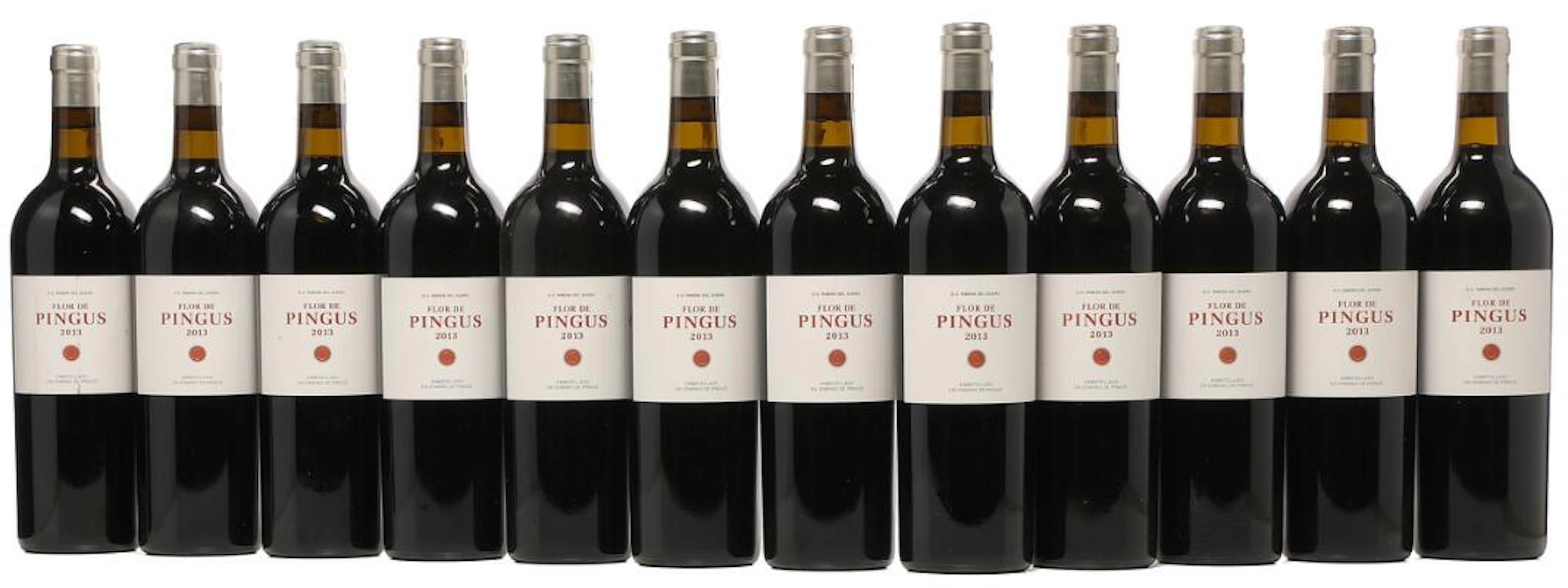 12 bts. Flor De Pingus, Dominio de Pingus, Ribera Del Duero 2013 A