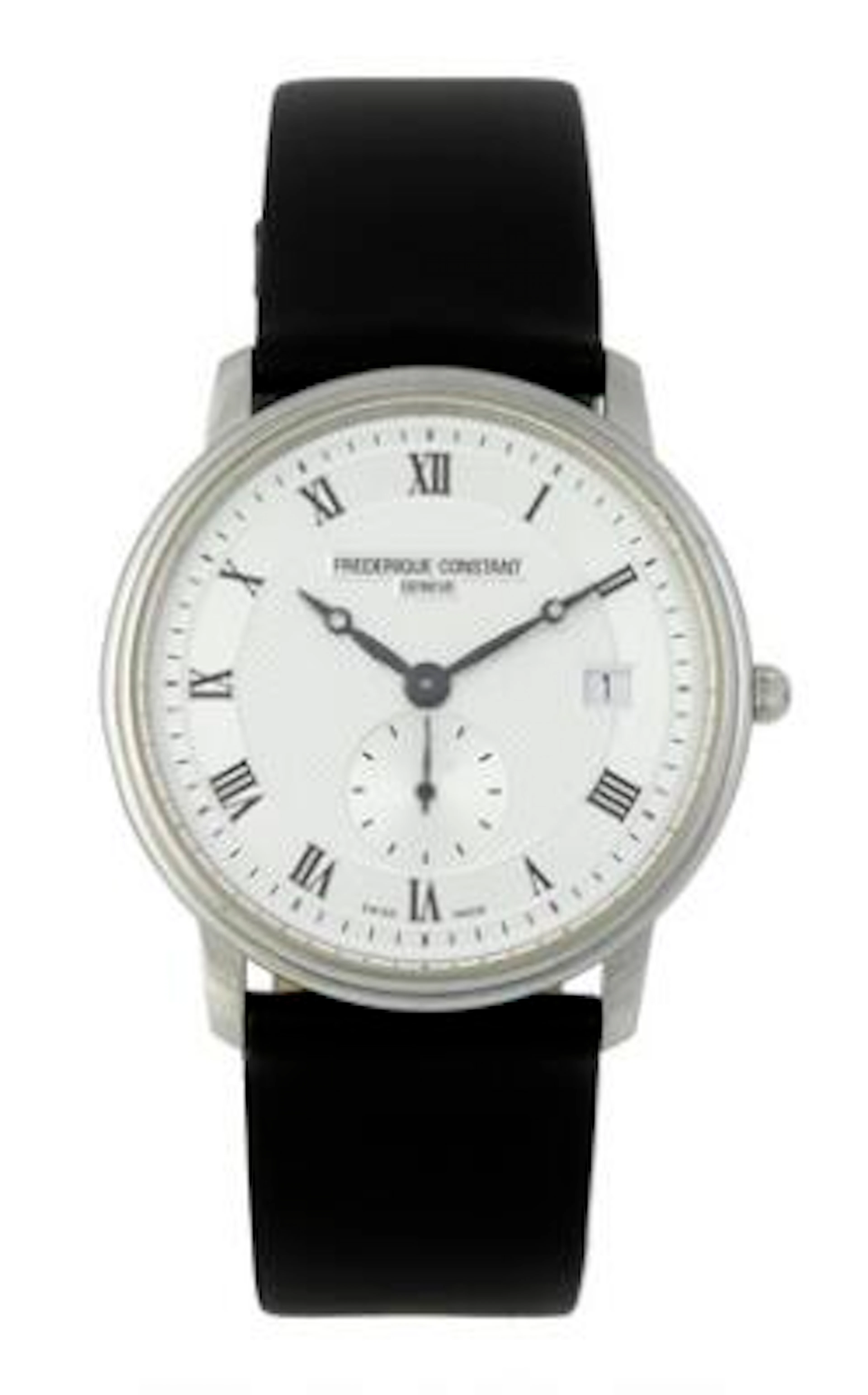 Frederique Constant: Slimline of steel, ref. FC200/220/235. Quartz