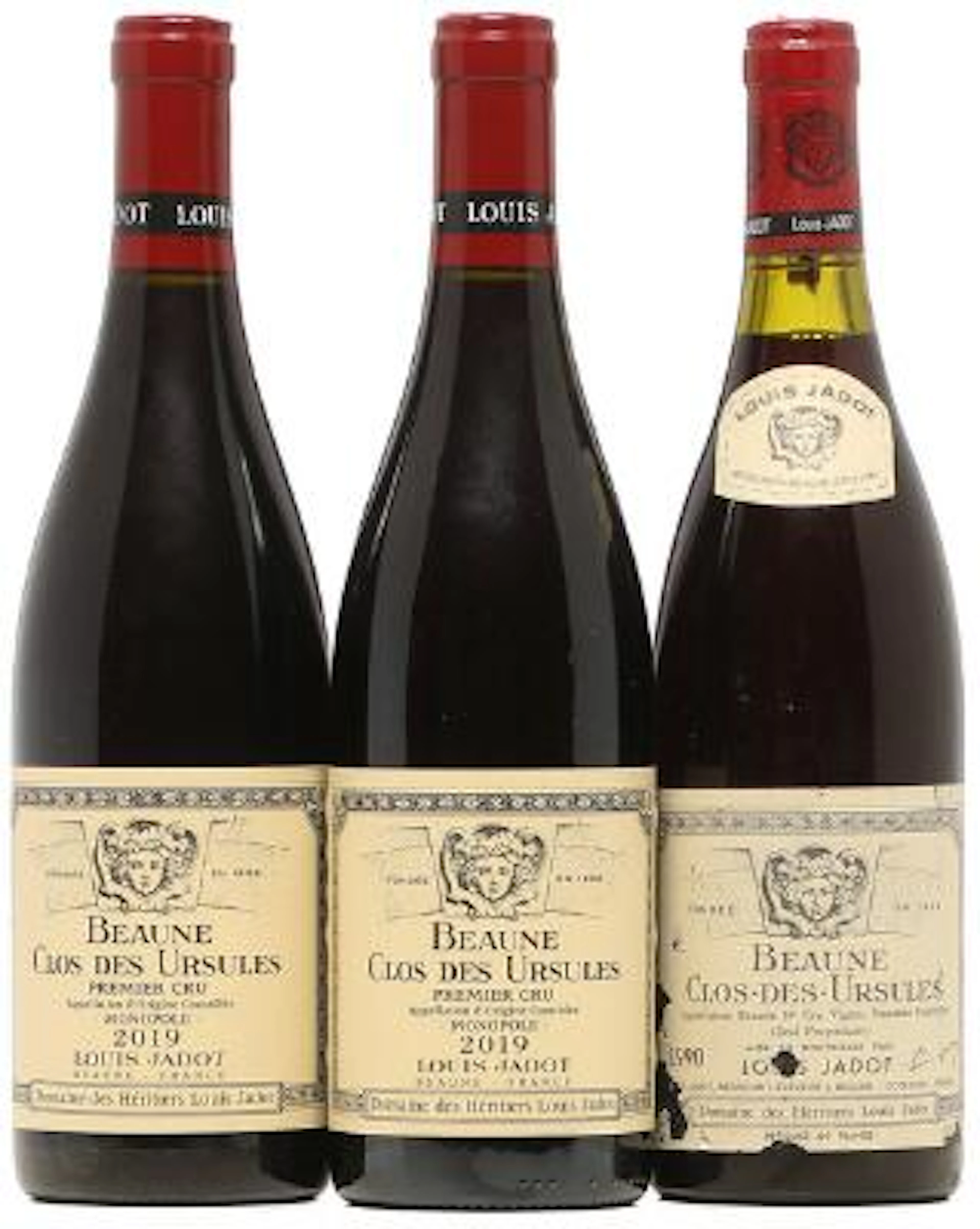 2 bts. Beaune 1. Cru "Clos des Ursules", Domaine des Héritiers Louis