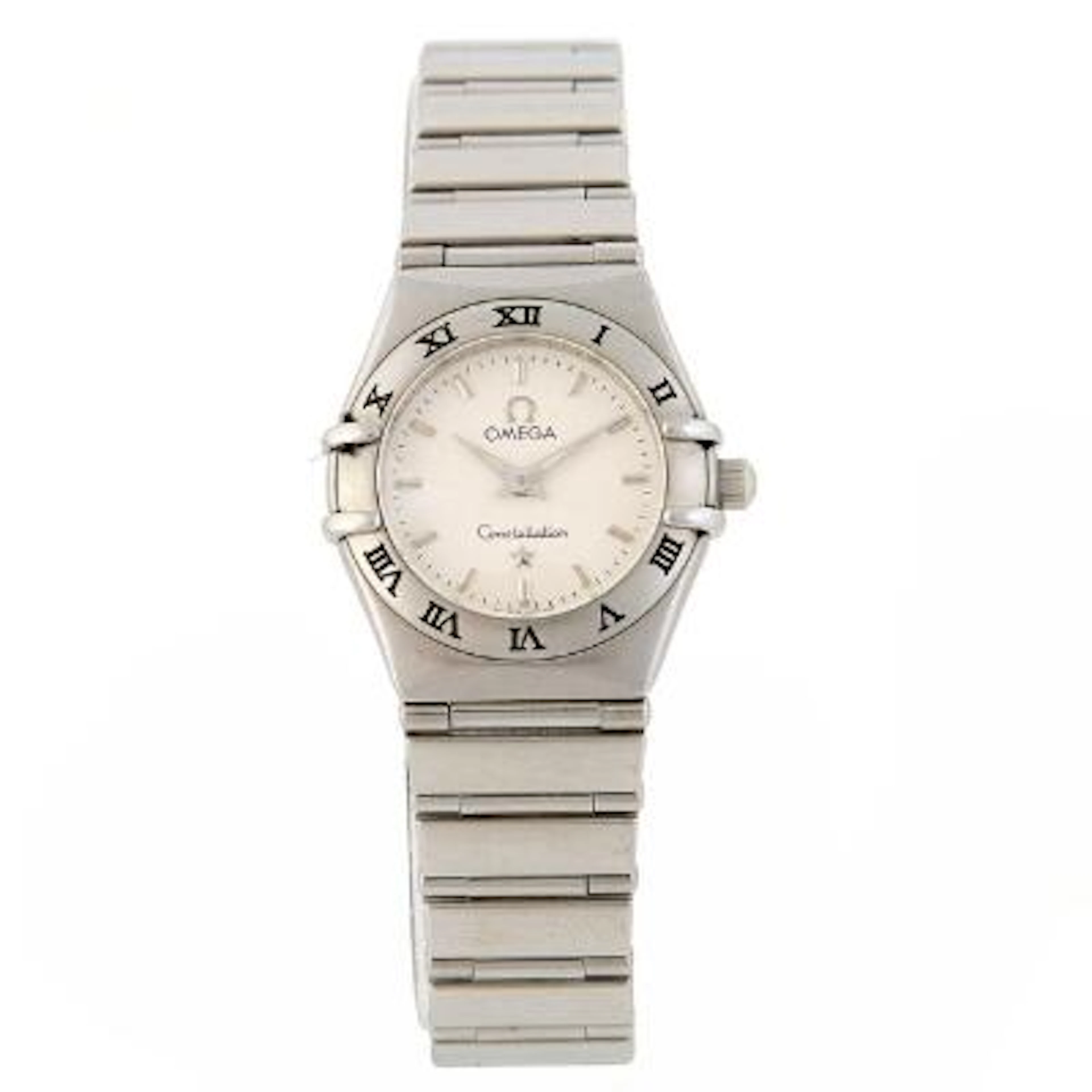 Omega: Constellation of steel, ref. 795.1203. Quartz movement, cal.