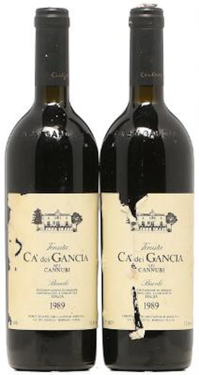 2 bts. Barolo 1989 A/B (ts). – Bruun Rasmussen Auctioneers
