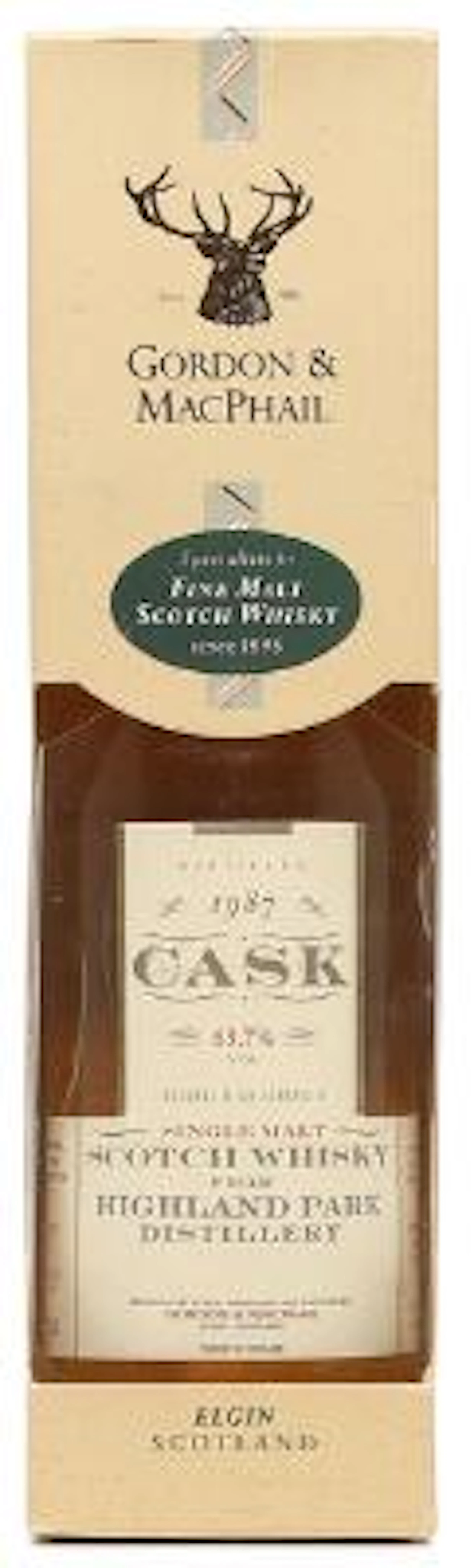 1 bt. Gordon & MacPhail, Single Malt, Highlands, Highland Park Distillery
