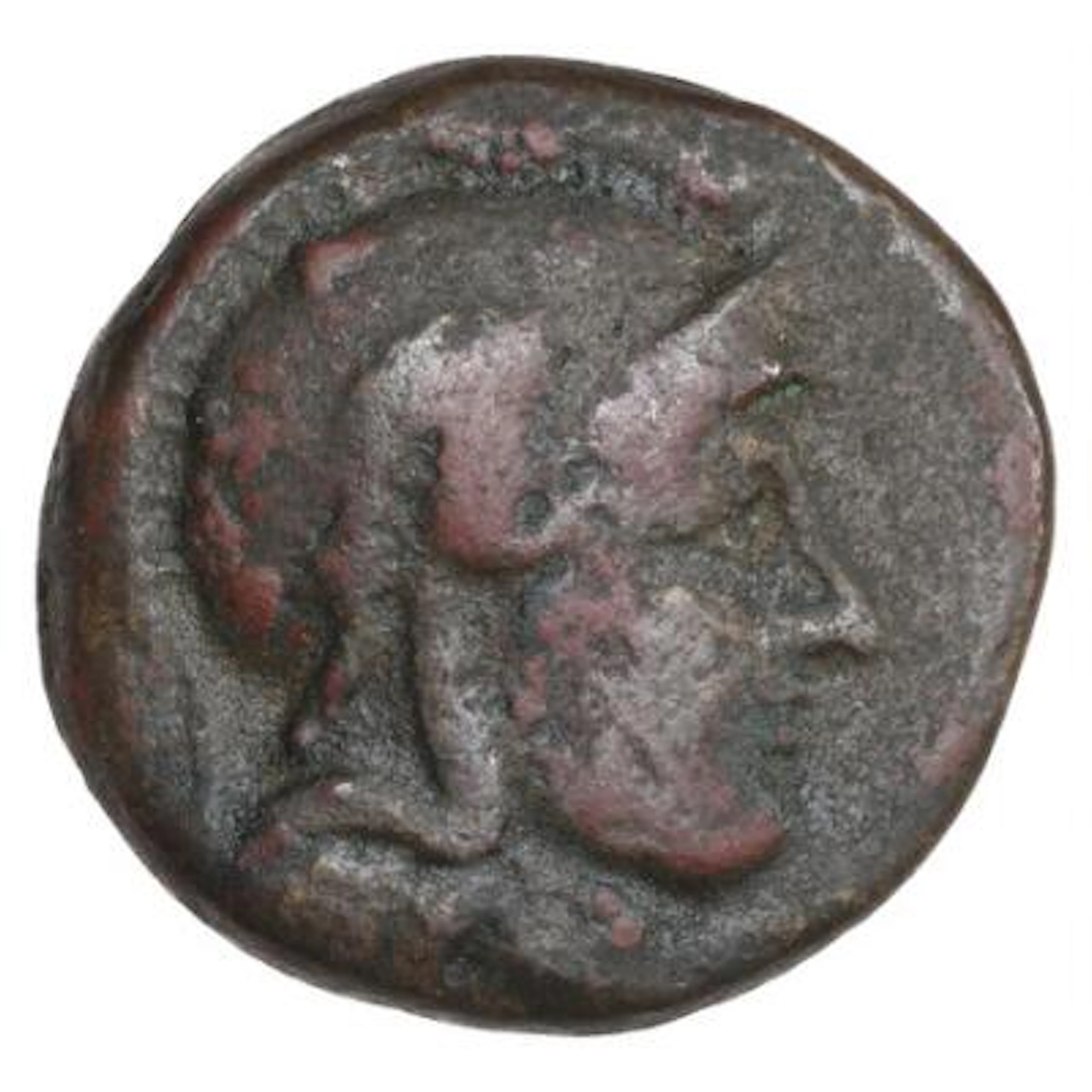 Ancient Greece, Ionia, Priene. 240-170 BC. Æ 13. Diony-, magistrate.