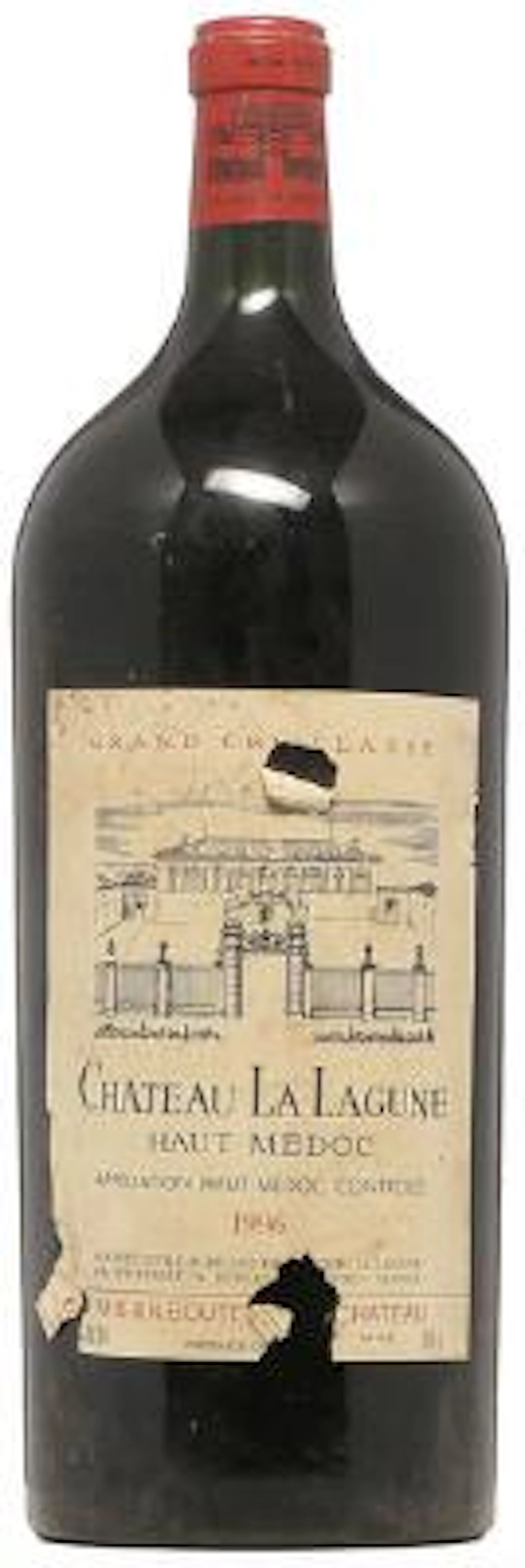 1 bt. Imp. Château La Lagune, Haut - Medoc. 3. Cru Classé 1996 A (hf/in).