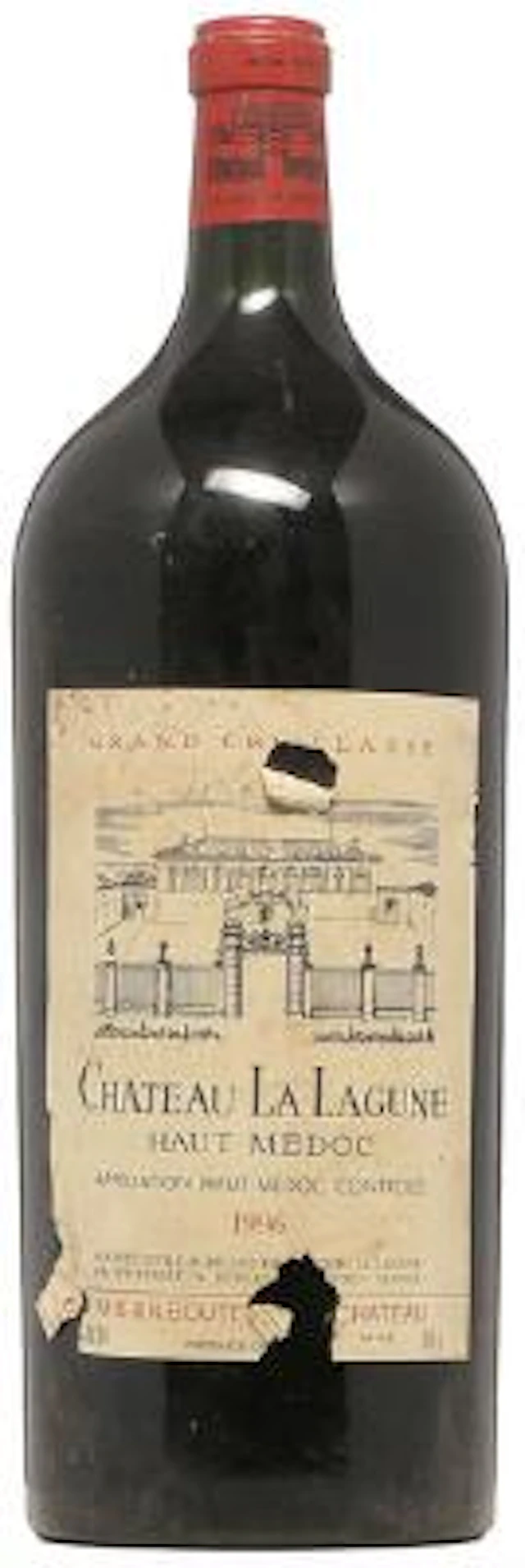 1 bt. Imp. Château La Lagune, Haut - Medoc. 3. Cru Classé 1996 A (hf/in).
