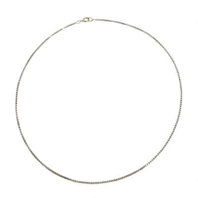 Necklace of 14k white gold. L. 46 cm. – Bruun Rasmussen Auctioneers