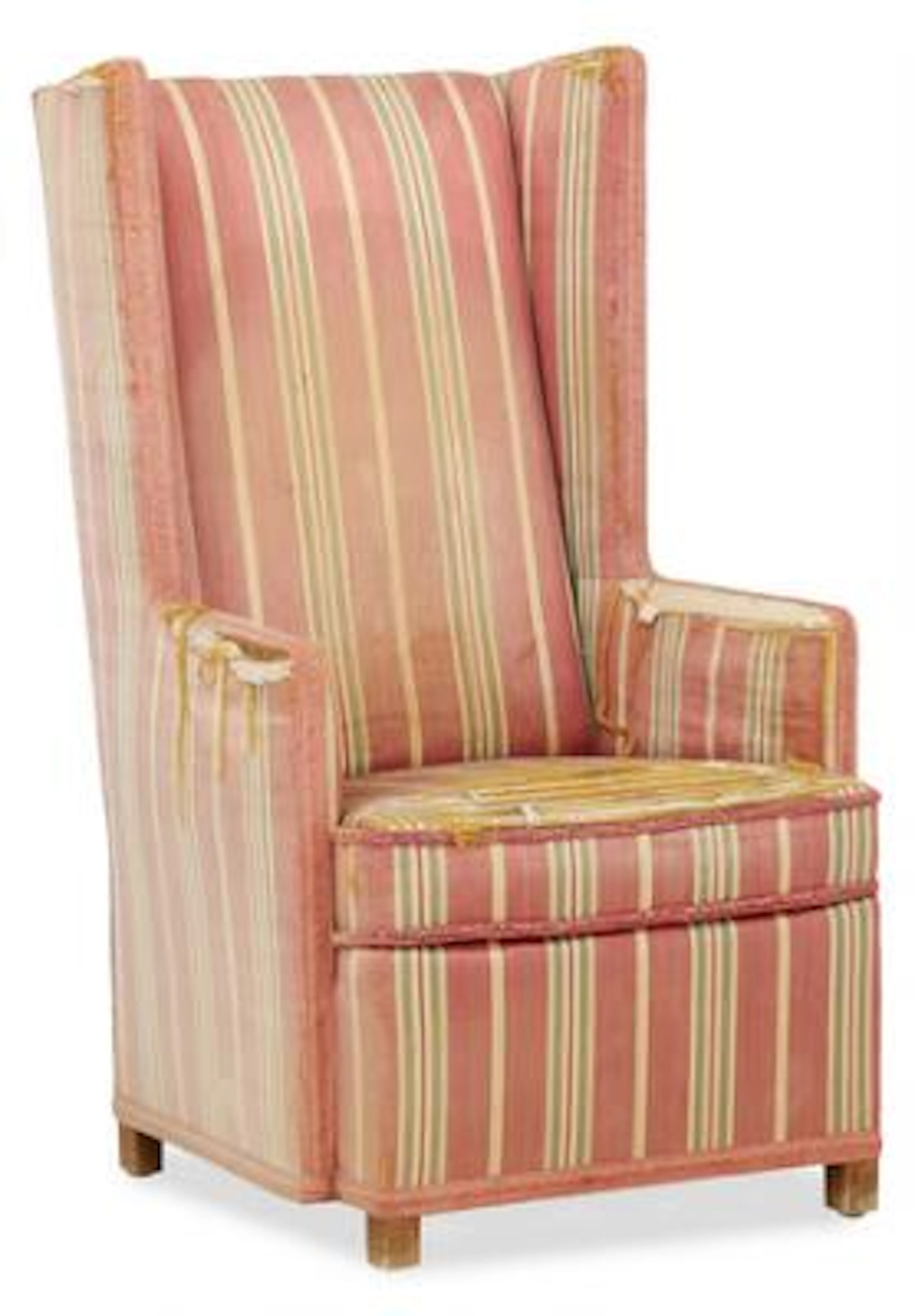 Uno Åhren or Björn Trägårdh, attributed: High back easy chair with