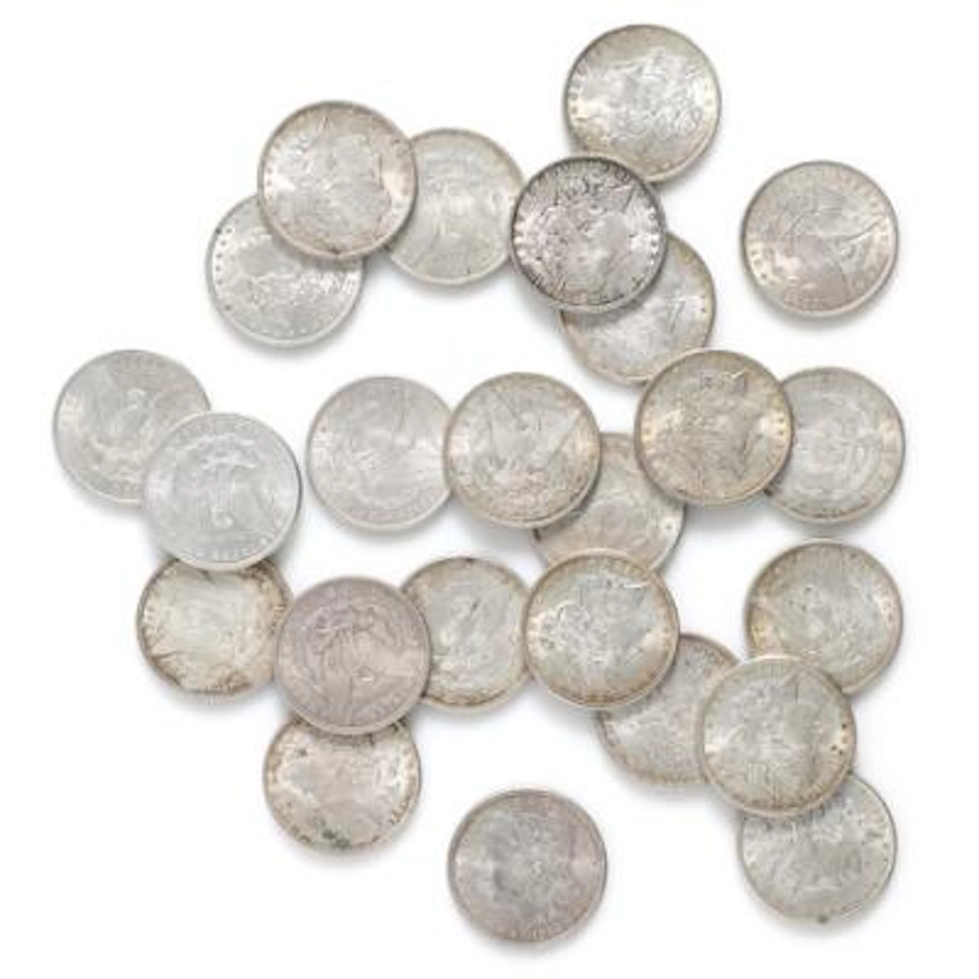 USA, Dollar 1885 (4 pcs), 1886 (4), 1889 (9), 1890, 1898 (6), in total