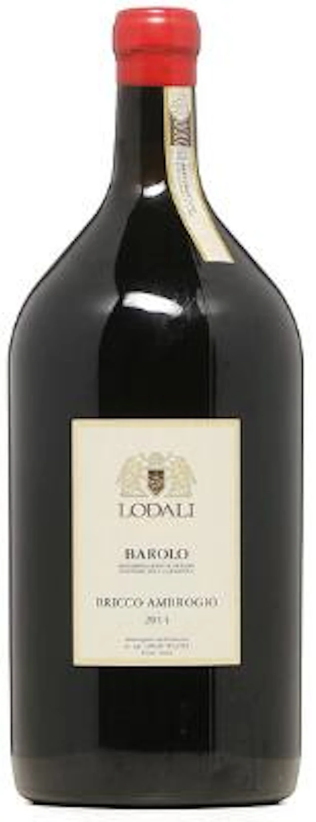 1 bt. Dmg. Barolo "Bricco Ambrogio", Lodali 2014 A (hf/in). Owc. –