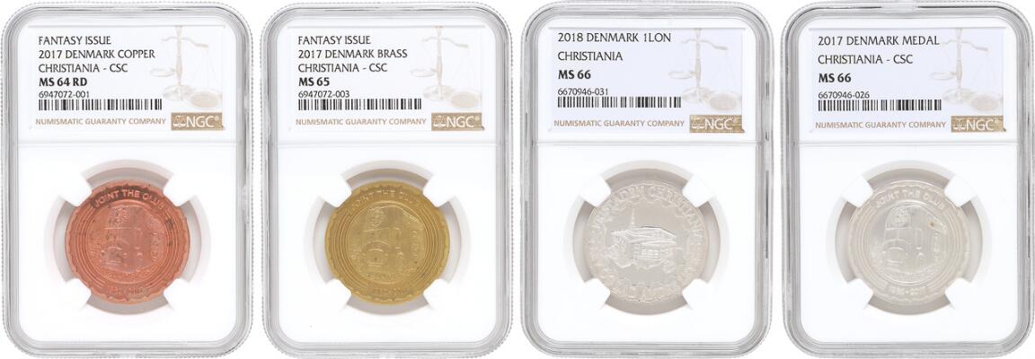 Freetown of Christiania, CSC 35 years commemorative coin, 1982-2017