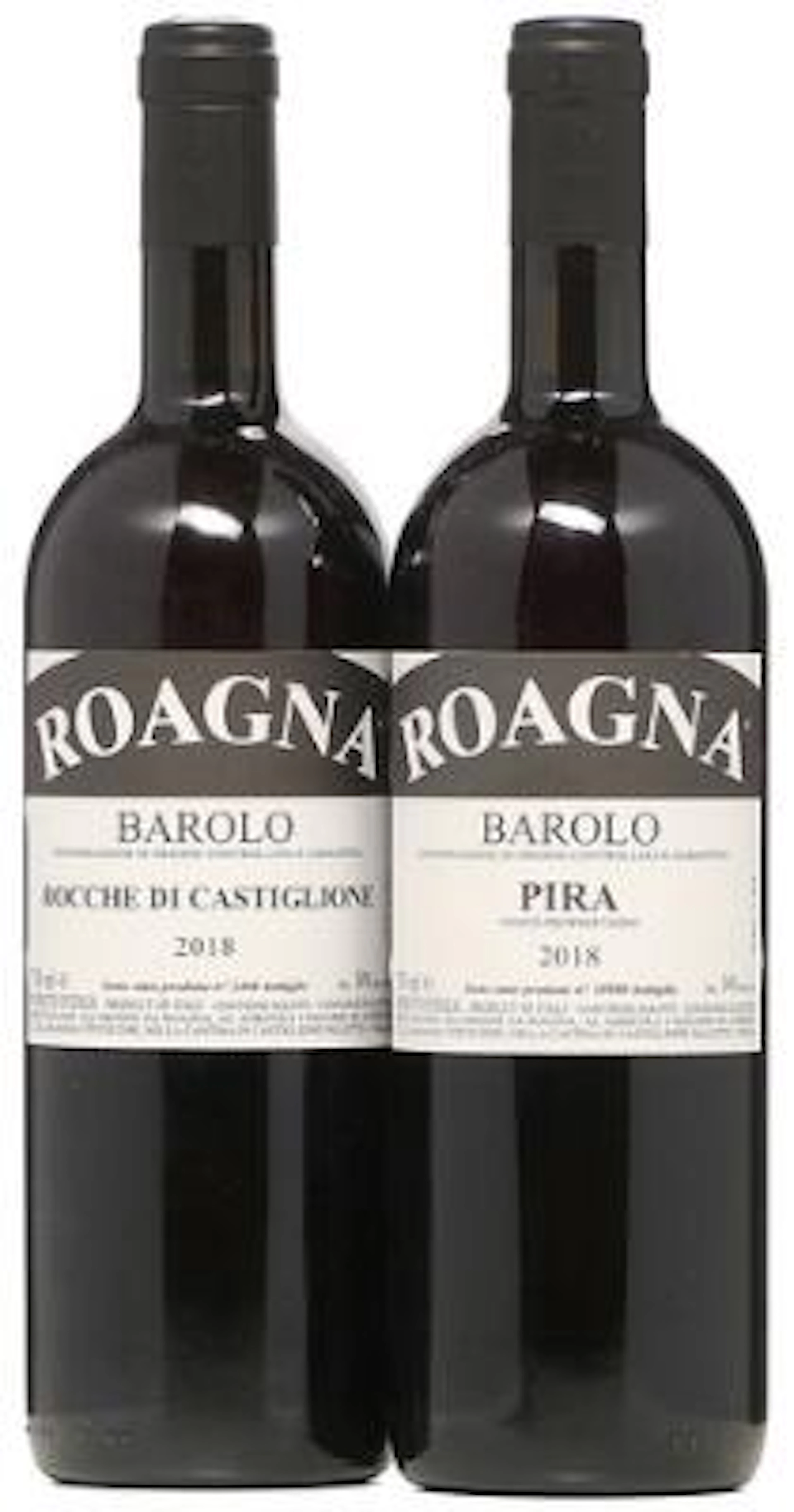 1 bt. Barolo "Rocche di Castiglione", Roagna 2018 A (hf/in). etc.