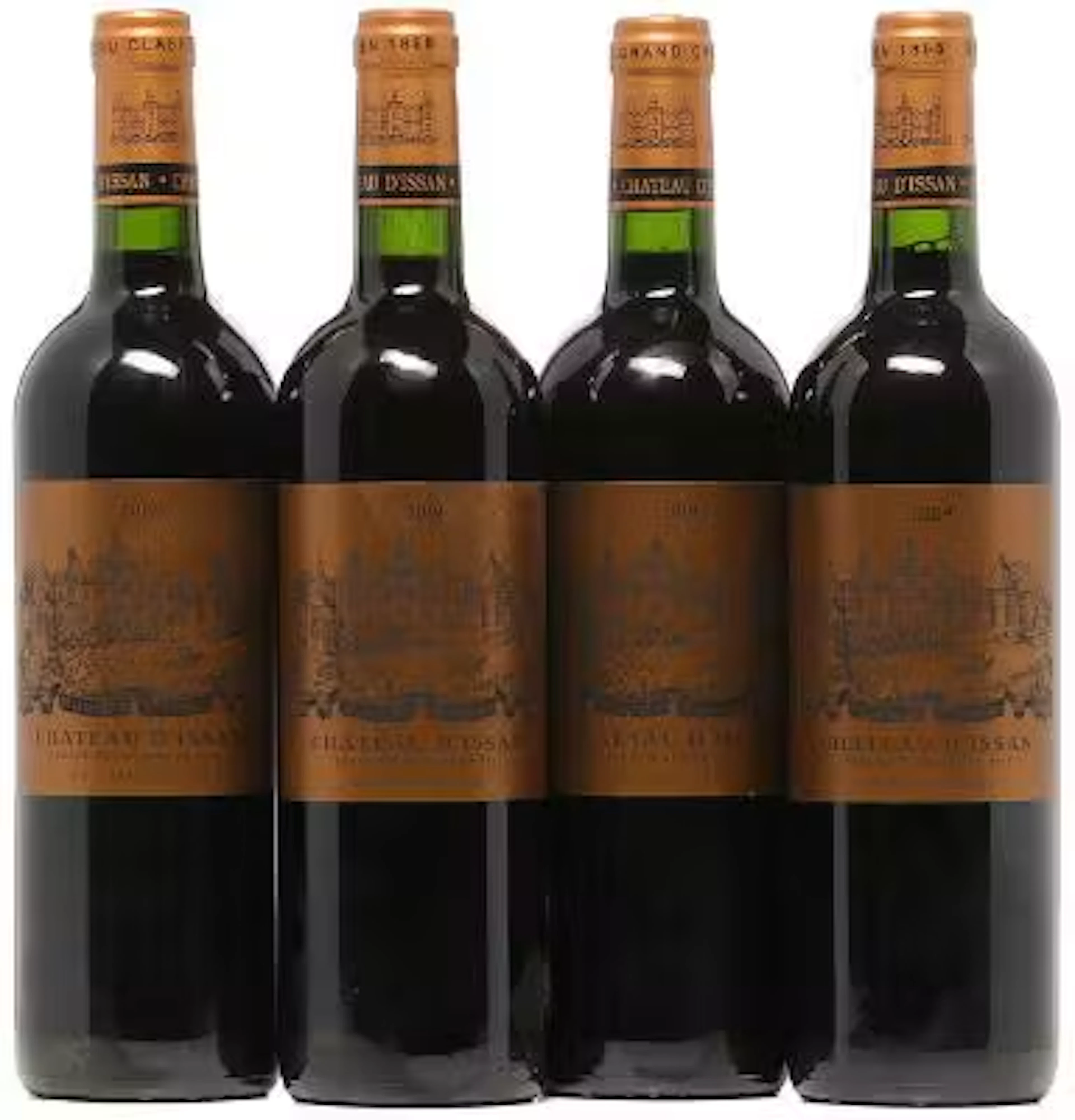 4 bts. Chateau D'Issan, Margaux. 3. Cru Classé 2019 A (hf/in). – Bruun