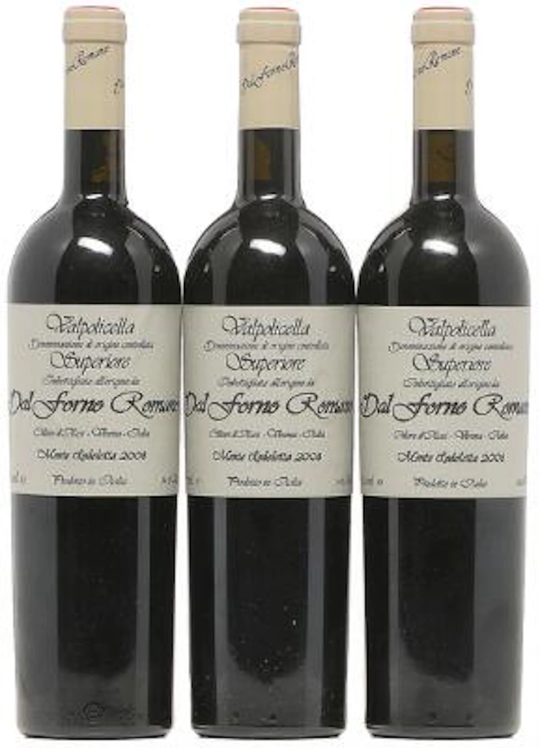 3 bts. Valpolicella Superiore, Dal Forno Romano 2008 A (hf/in). –