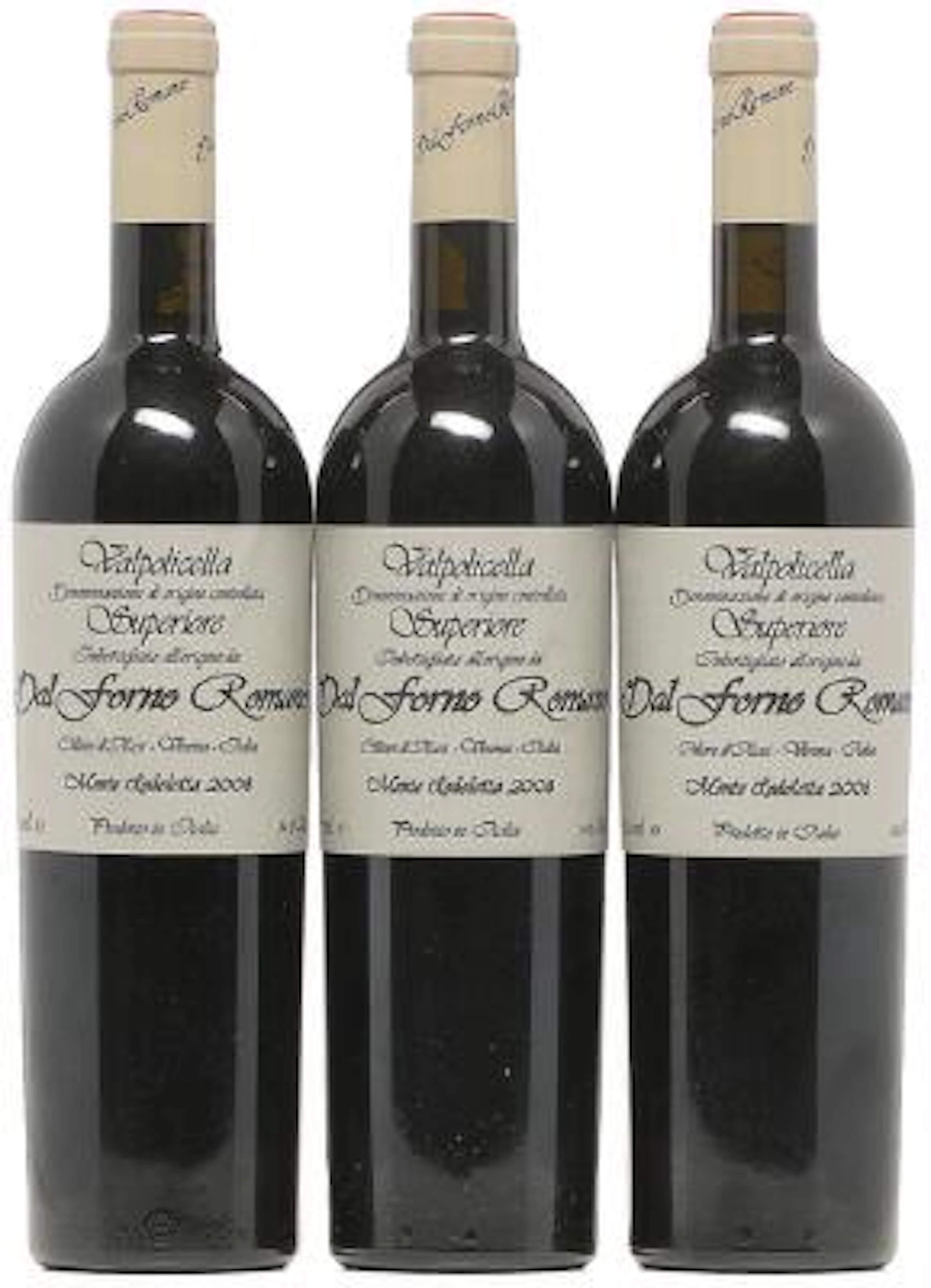3 bts. Valpolicella Superiore, Dal Forno Romano 2008 A (hf/in). –