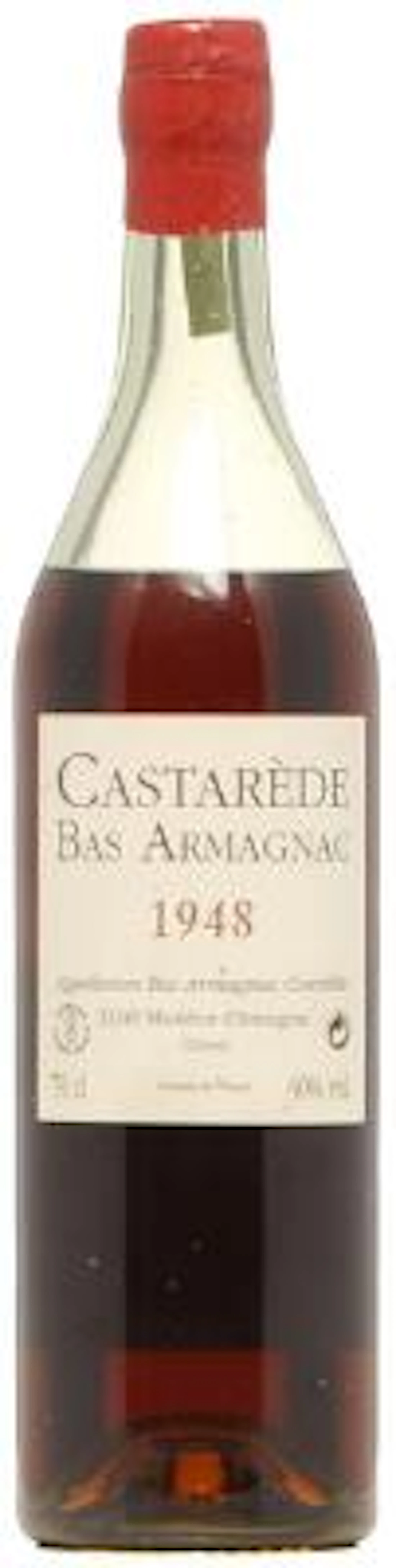 1 bt. Bas Armagnac, Castarède 1948 – Bruun Rasmussen Auctioneers