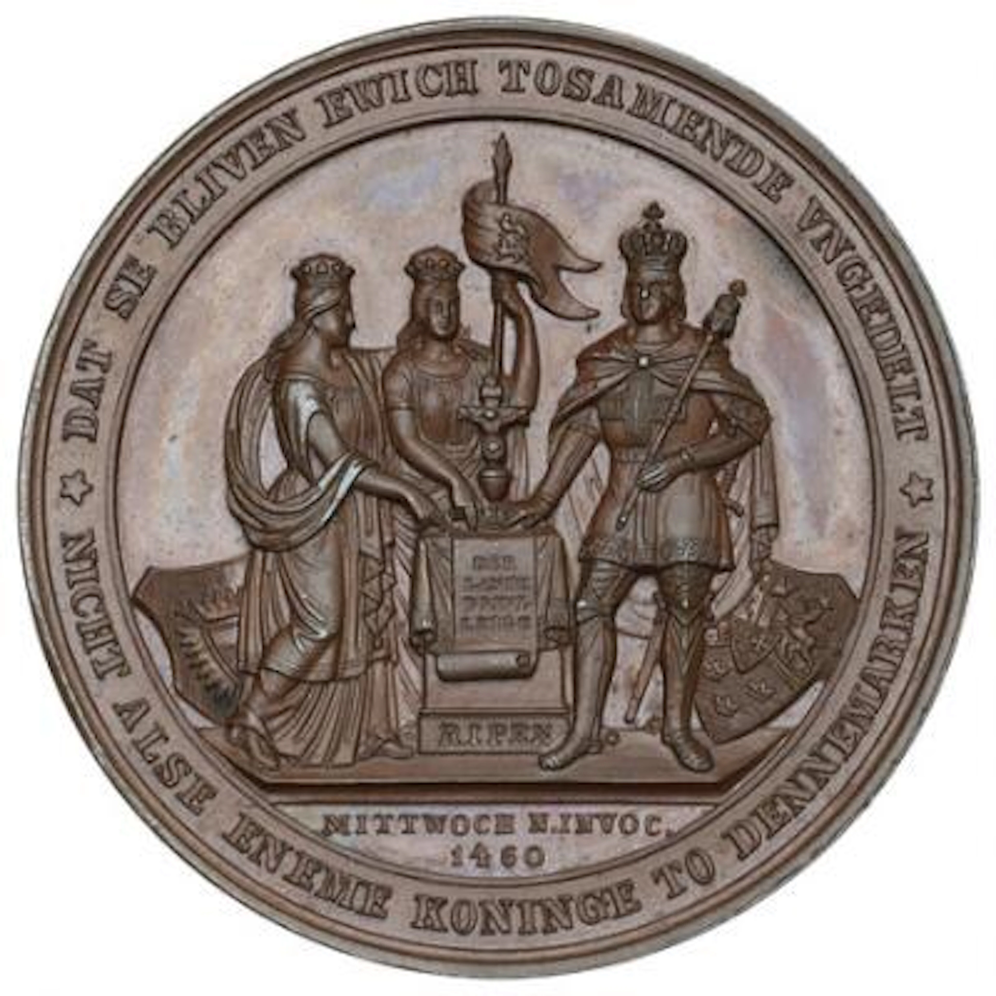 Frederik VII, Schleswig-Holstein, "Fortvivlens Selvhjælp", 1848, Lorenz