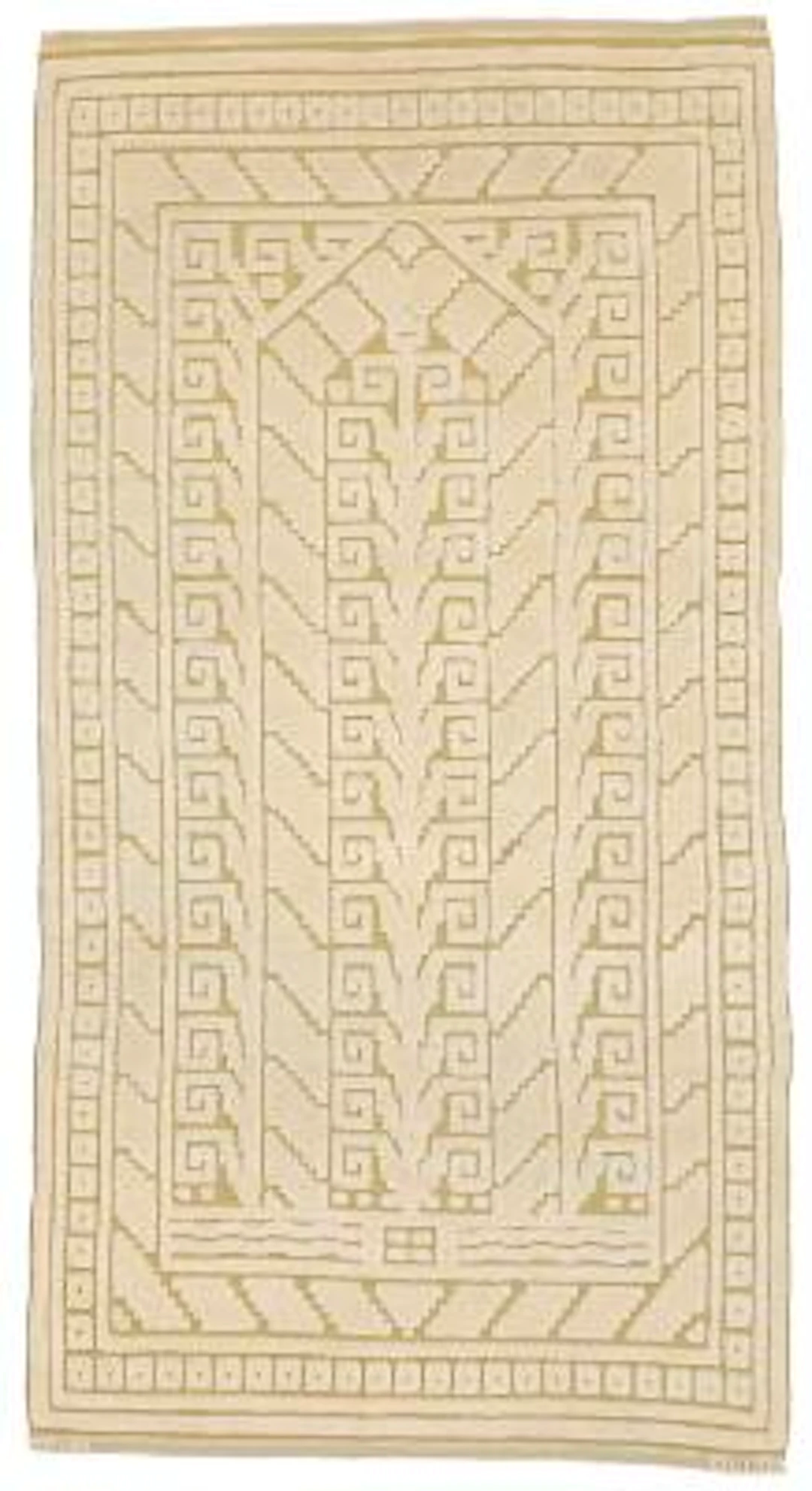 Judith Feldt, attributed to: Handmade wool carpet in “knotted pile