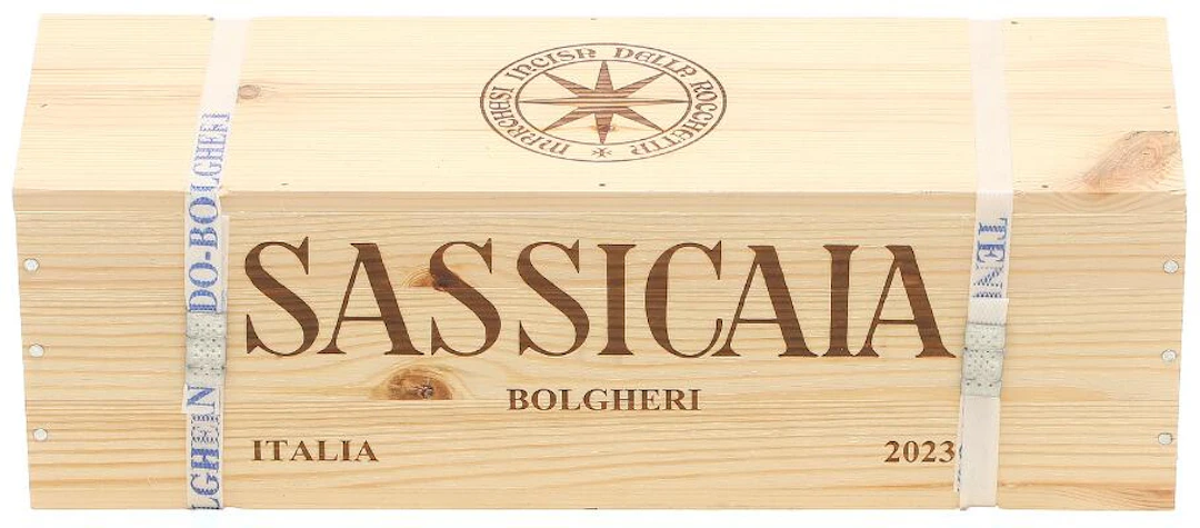 1 bt. Mg. Sassicaia IGT, Tenuta San Guido 2023 A (hf/in). Owc. – Bruun