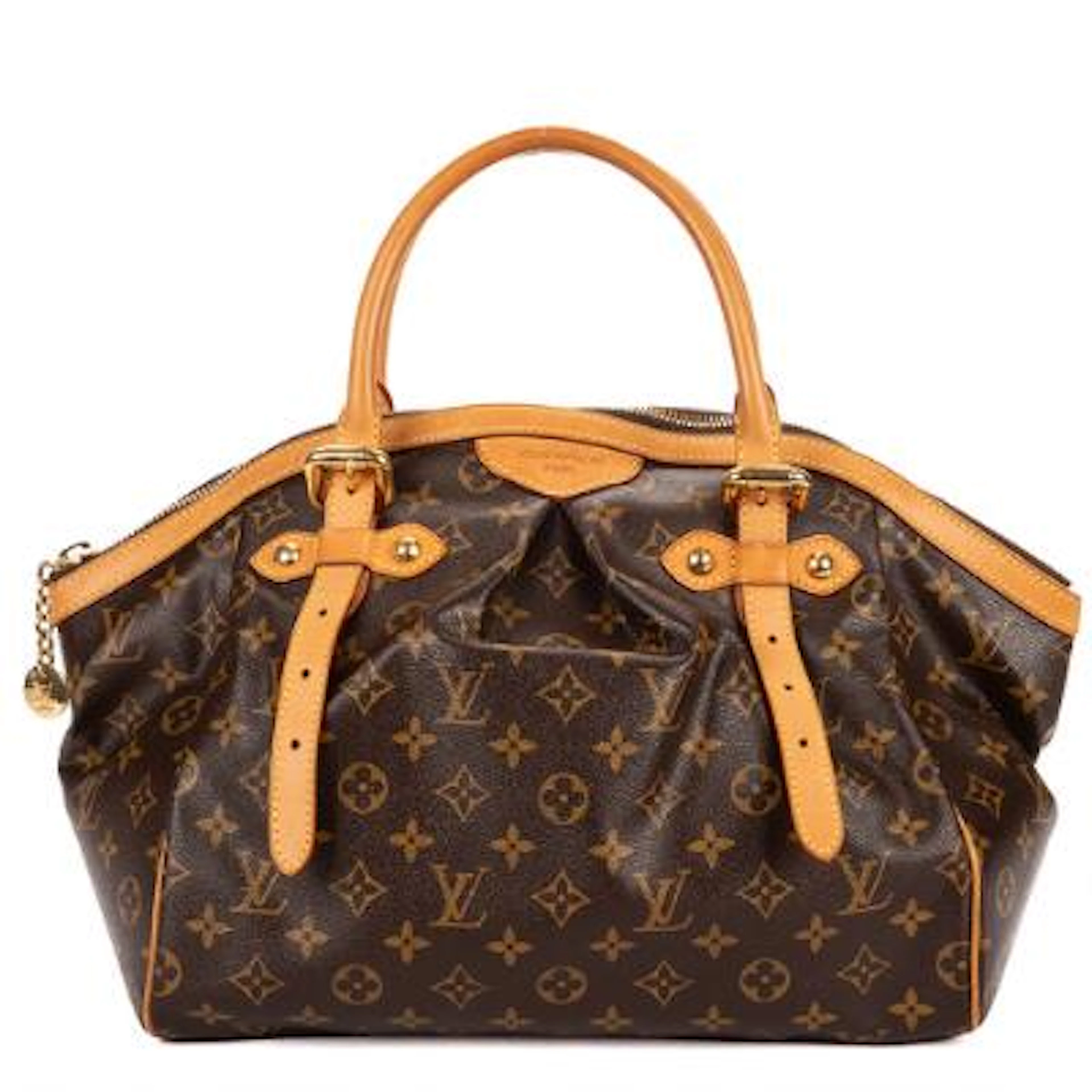 Louis Vuitton: A "Tivoli" bag in brown monogram coated canvas with