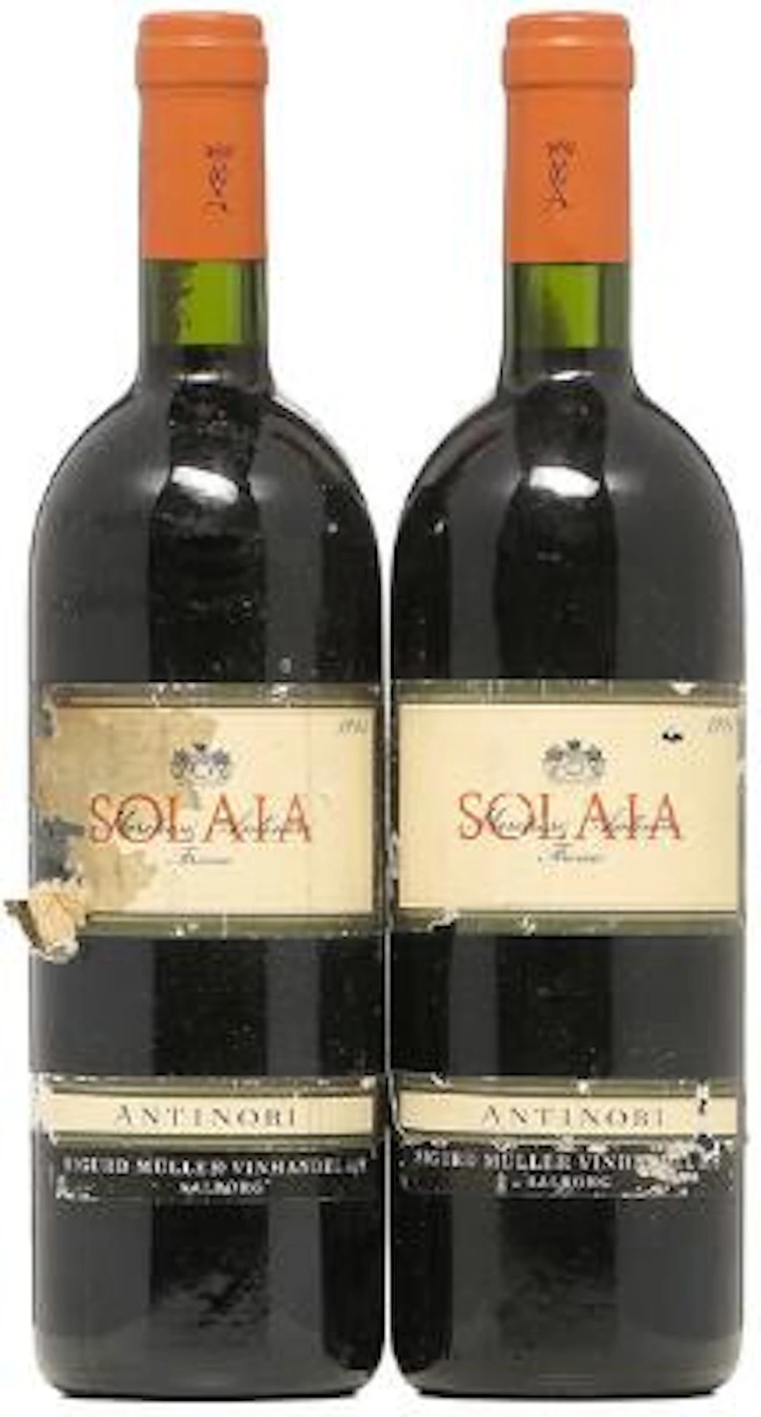 2 bts. Solaia, Marchesi Antinori 1994 A (hf/in). – Bruun Rasmussen Auctioneers