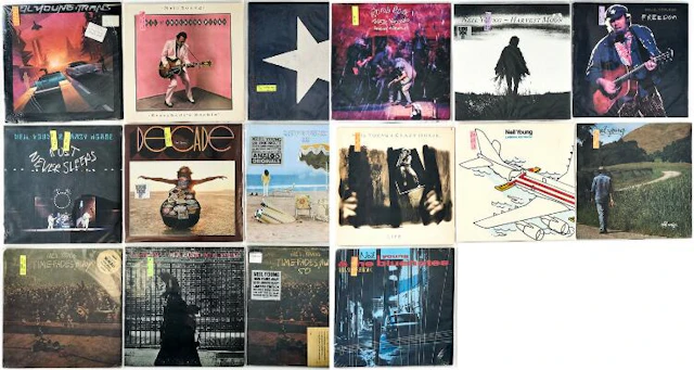 Neil Young: 20 LPs. Special editions and variations. (20) – Bruun