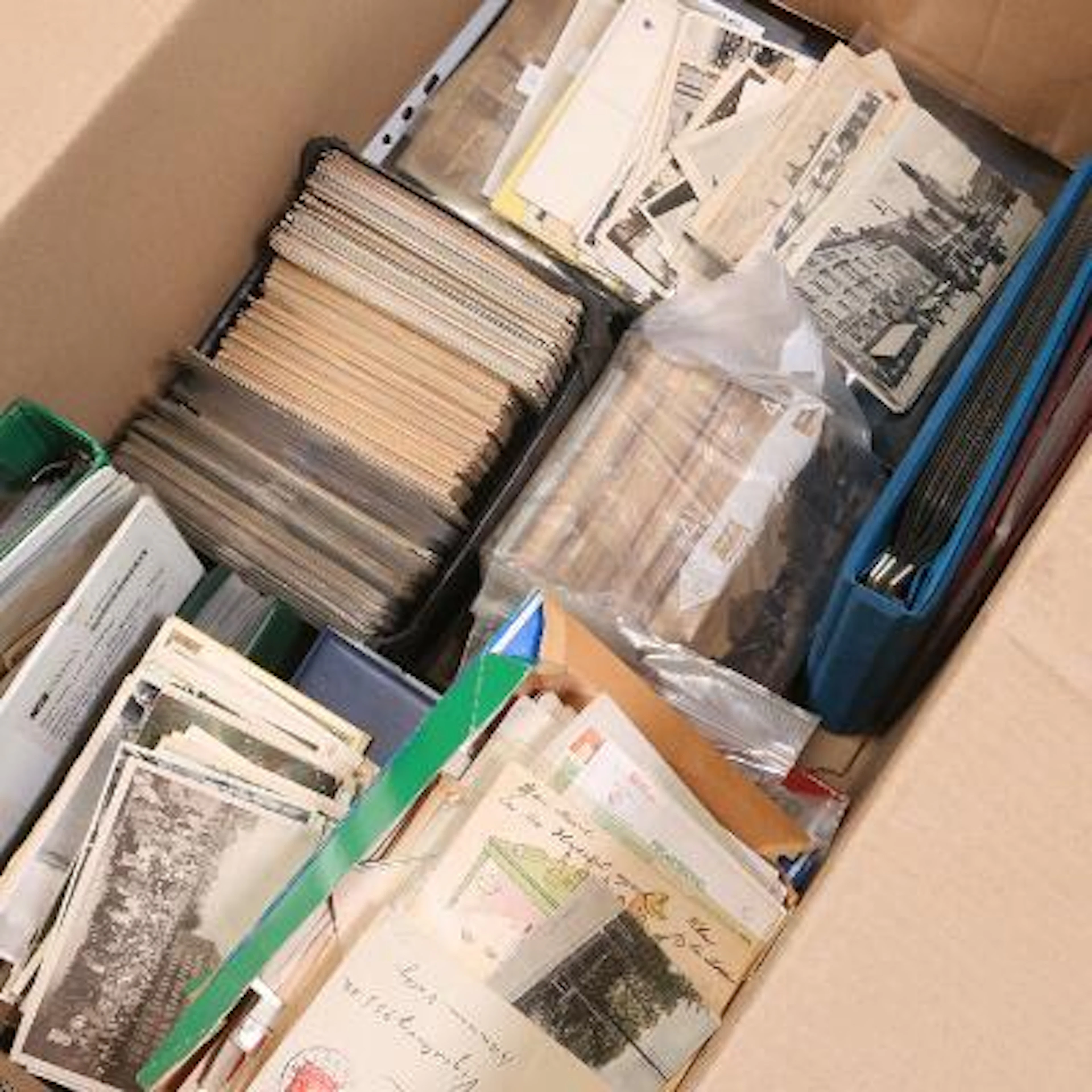 Denmark. Postcards etc. Large accumulation in 2 large boxes from clearance.
