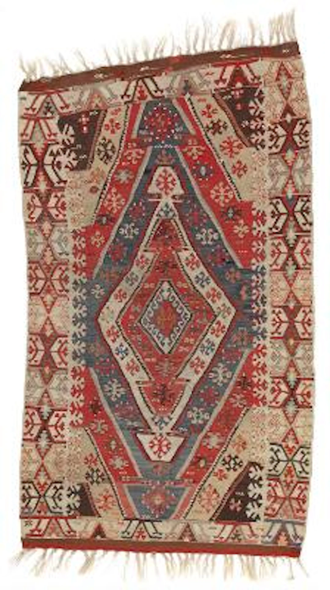 An antique Turkish kilim. C. 1900-1920. 172 x 101 cm. – Bruun Rasmussen
