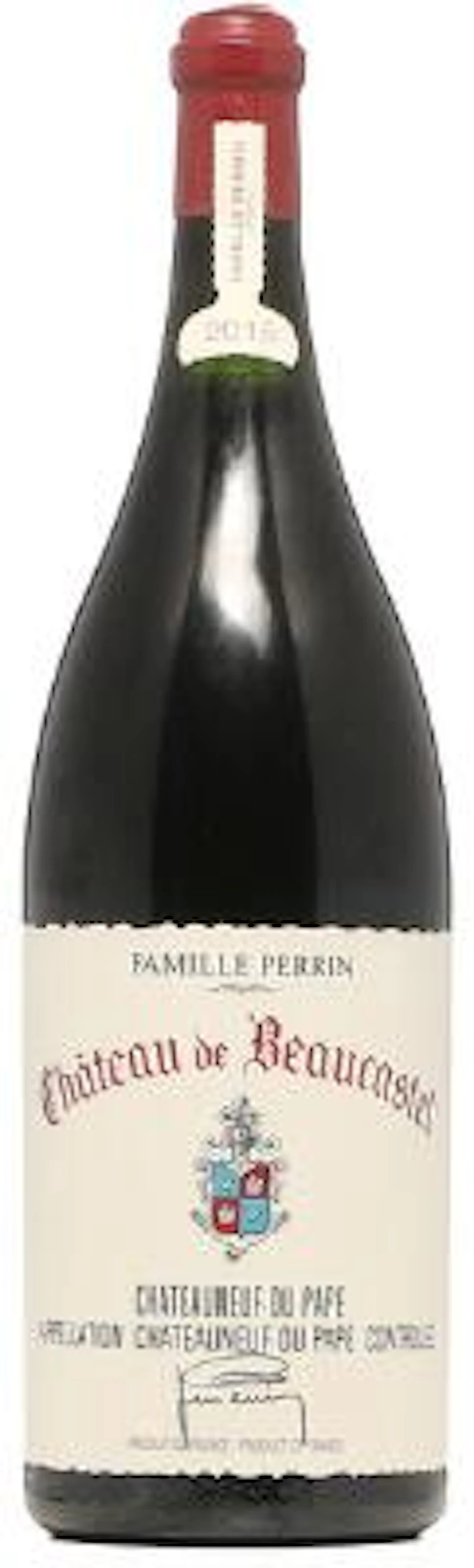 1 bt. Dmg. Chateauneuf-du-Pape, Chateau de Beaucastel 2015 A (hf/in).