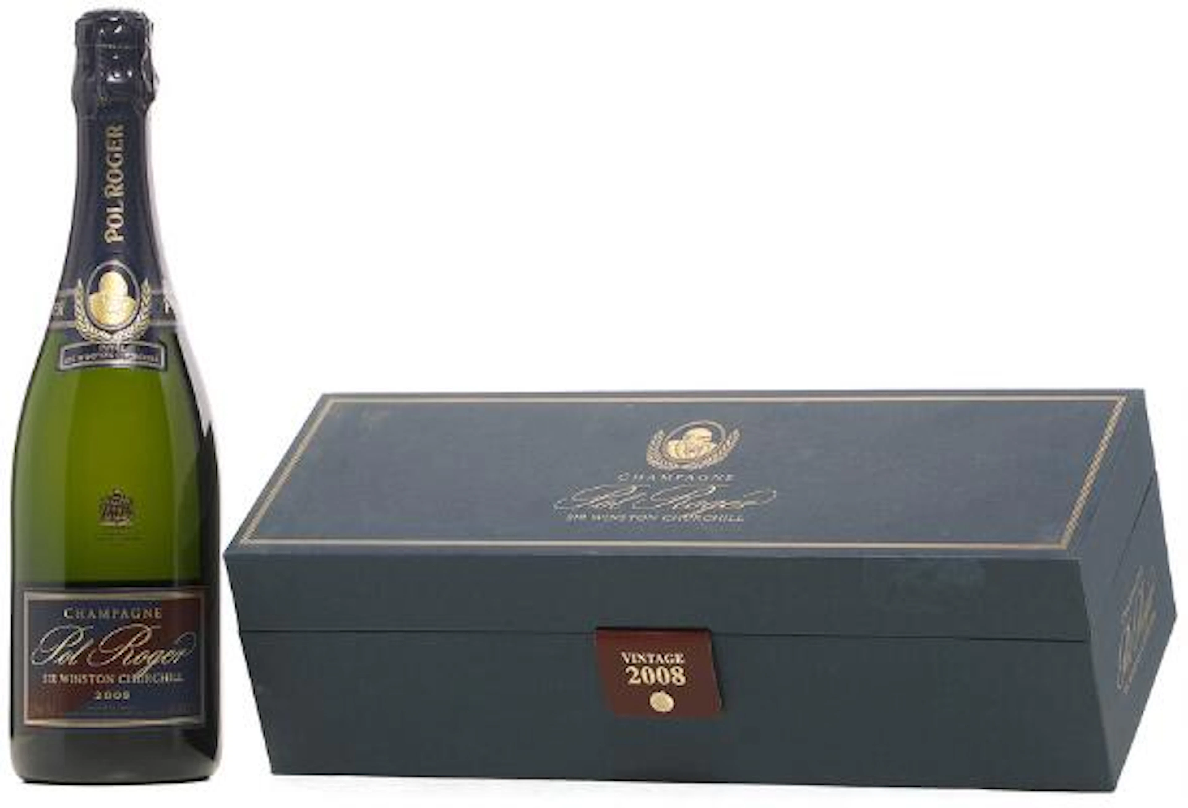 1 bt. Champagne "Cuvée Sir Winston Churchill", Pol Roger 2008 Oc.