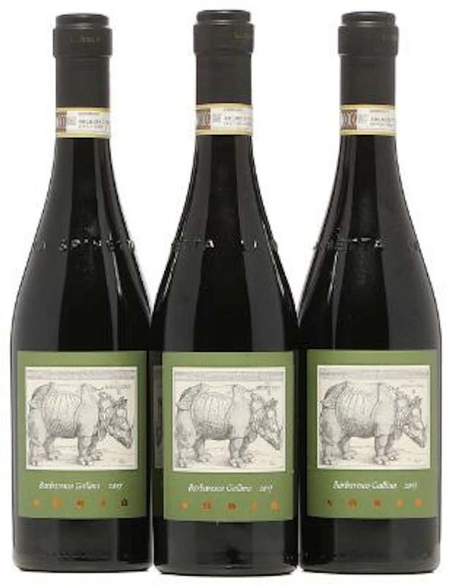 3 bts. Barbaresco "Vigneto Gallina", La Spinetta 2017 A (hf/in). –