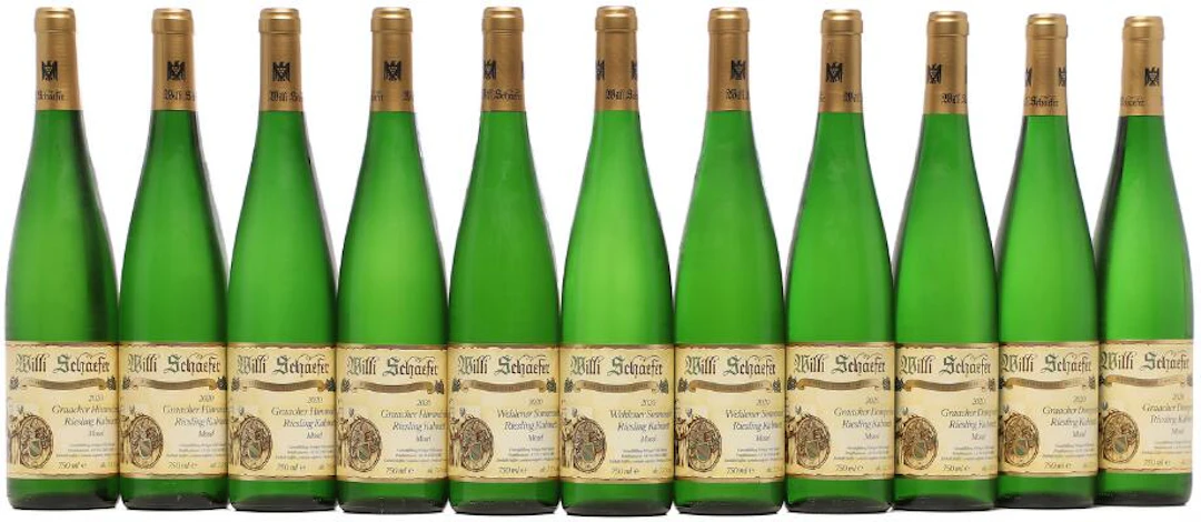 4 bts. Riesling Kabinett "Graacher Himmelreich", Willi Schaefer, Mosel-Saar-Ruwe