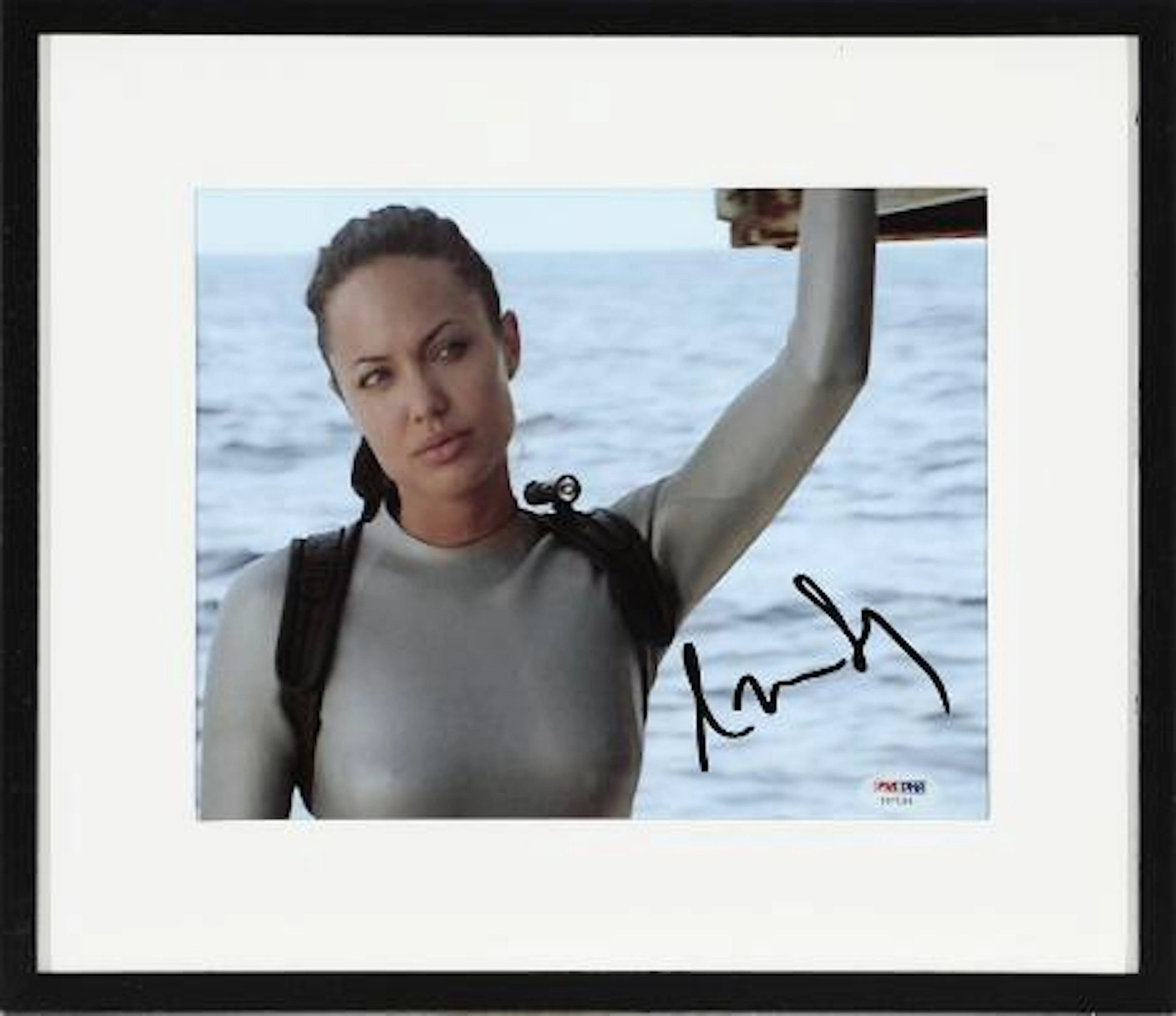'Lara Croft - The Cradle of Life'. Signed colour still photograph