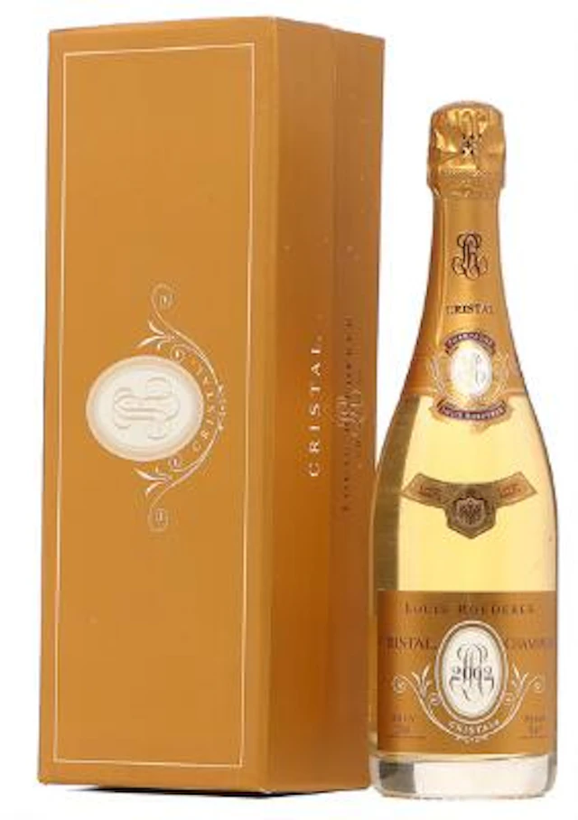 1 bt. Champagne "Cristal", Louis Roederer 2002 A (hf/in). – Bruun