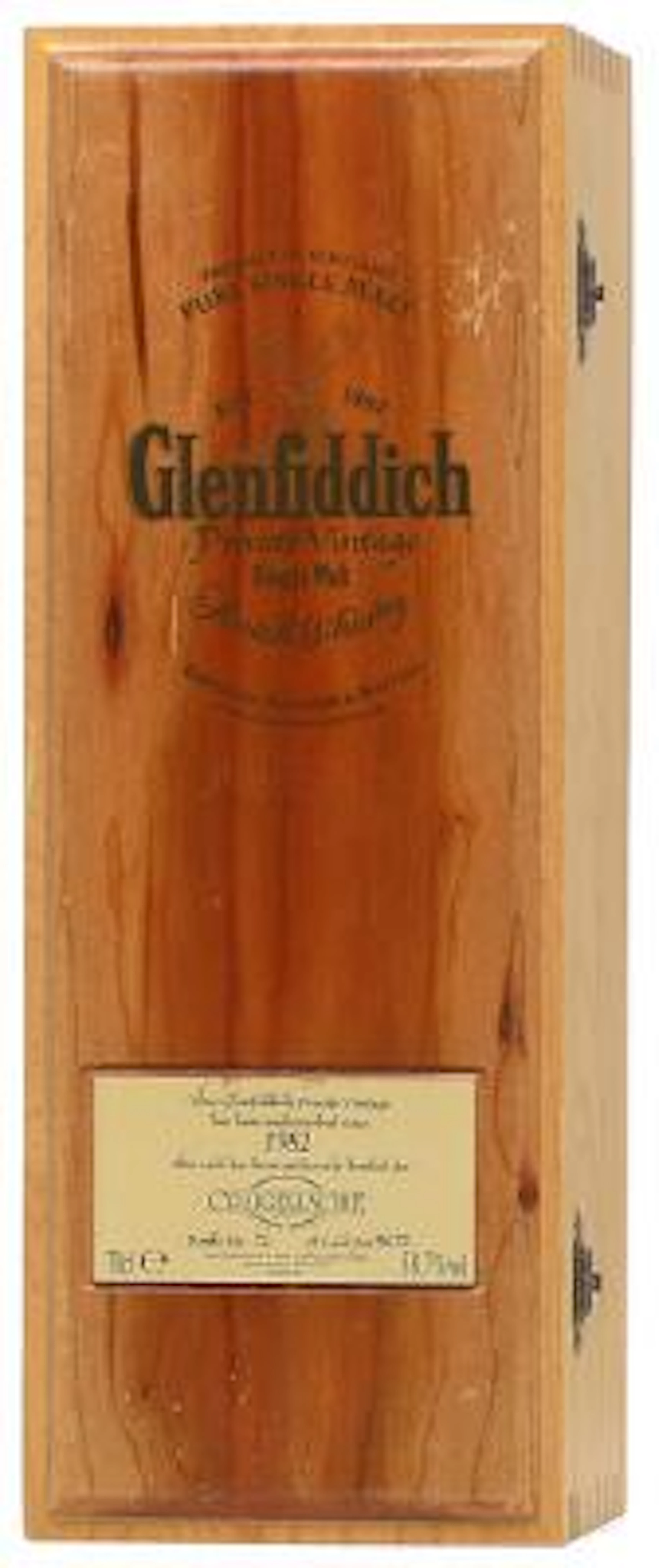 1 bt. Glenfiddich "Private Vintage", Single Malt, Speyside 1982 Owc.
